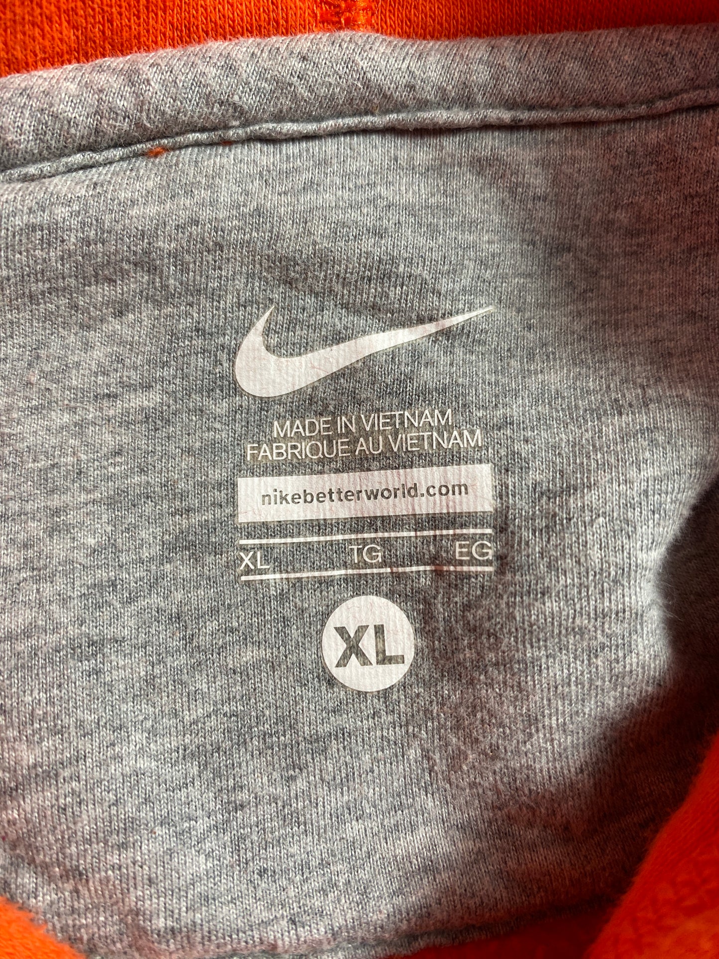 Vintage NIKE Size XL Hoodie Sweat-Shirt / G5729S