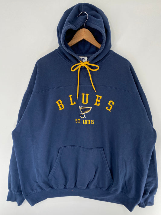 00’ ST. LOUIS BLUES Size Approx. XL NHL Sweat-Shirt / G6562S