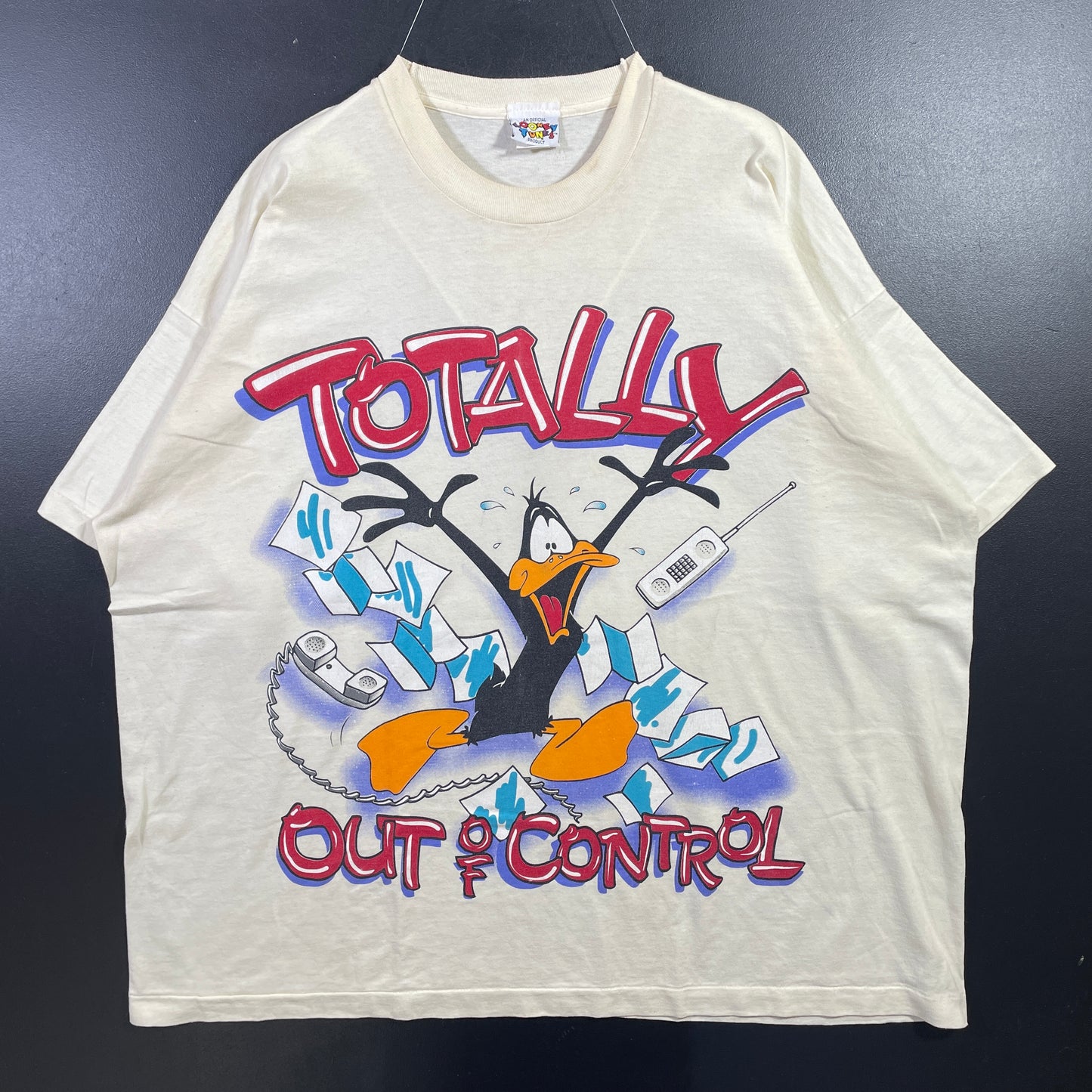(XXXL) 1996 LOONEY TUNES DAFFY DUCK Vintage T-Shirts / A0821T