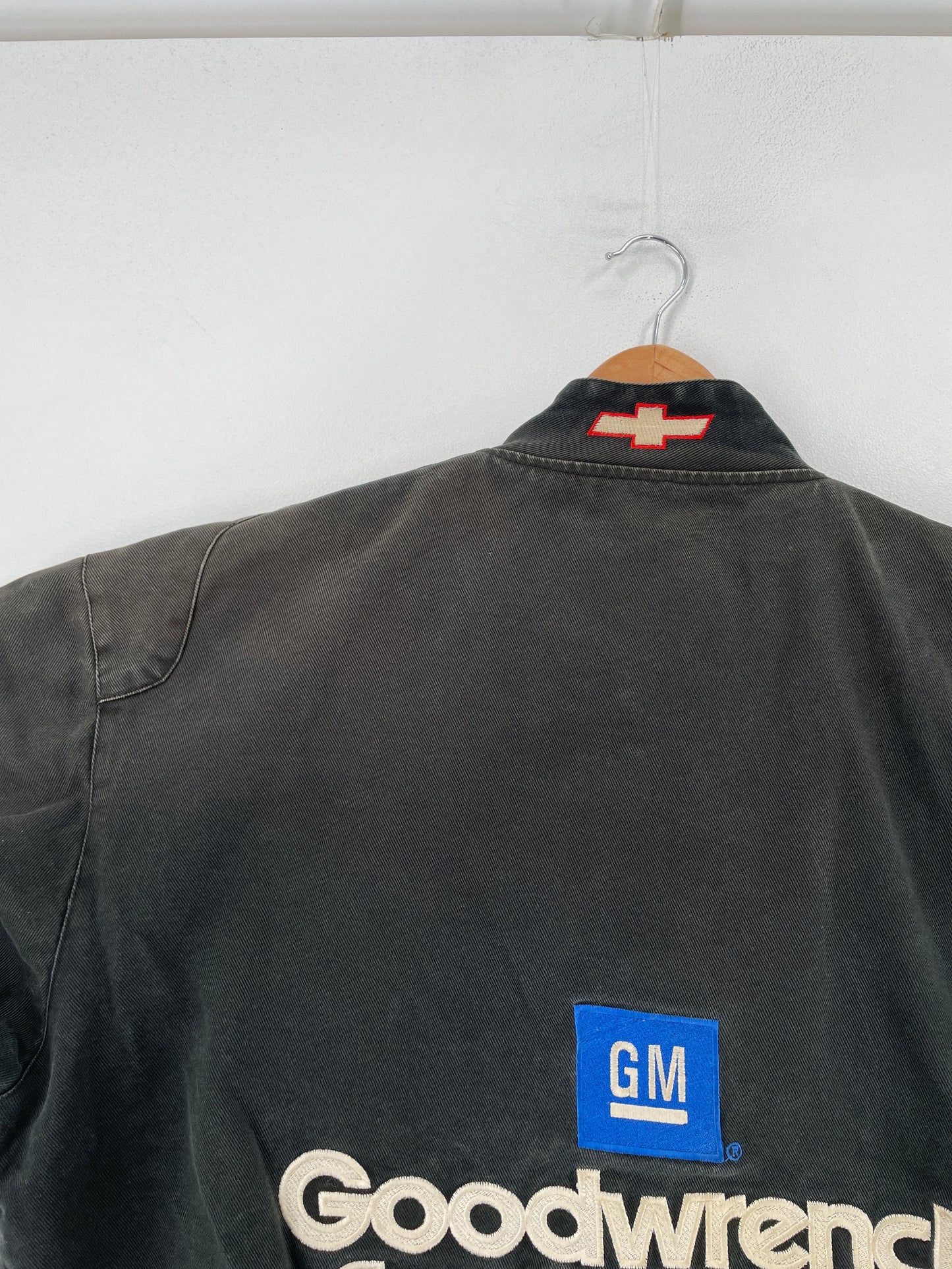 .Vintage GOOD WRENCH SERVICE Size Approx. XL Racing Jacket/ F7193J
