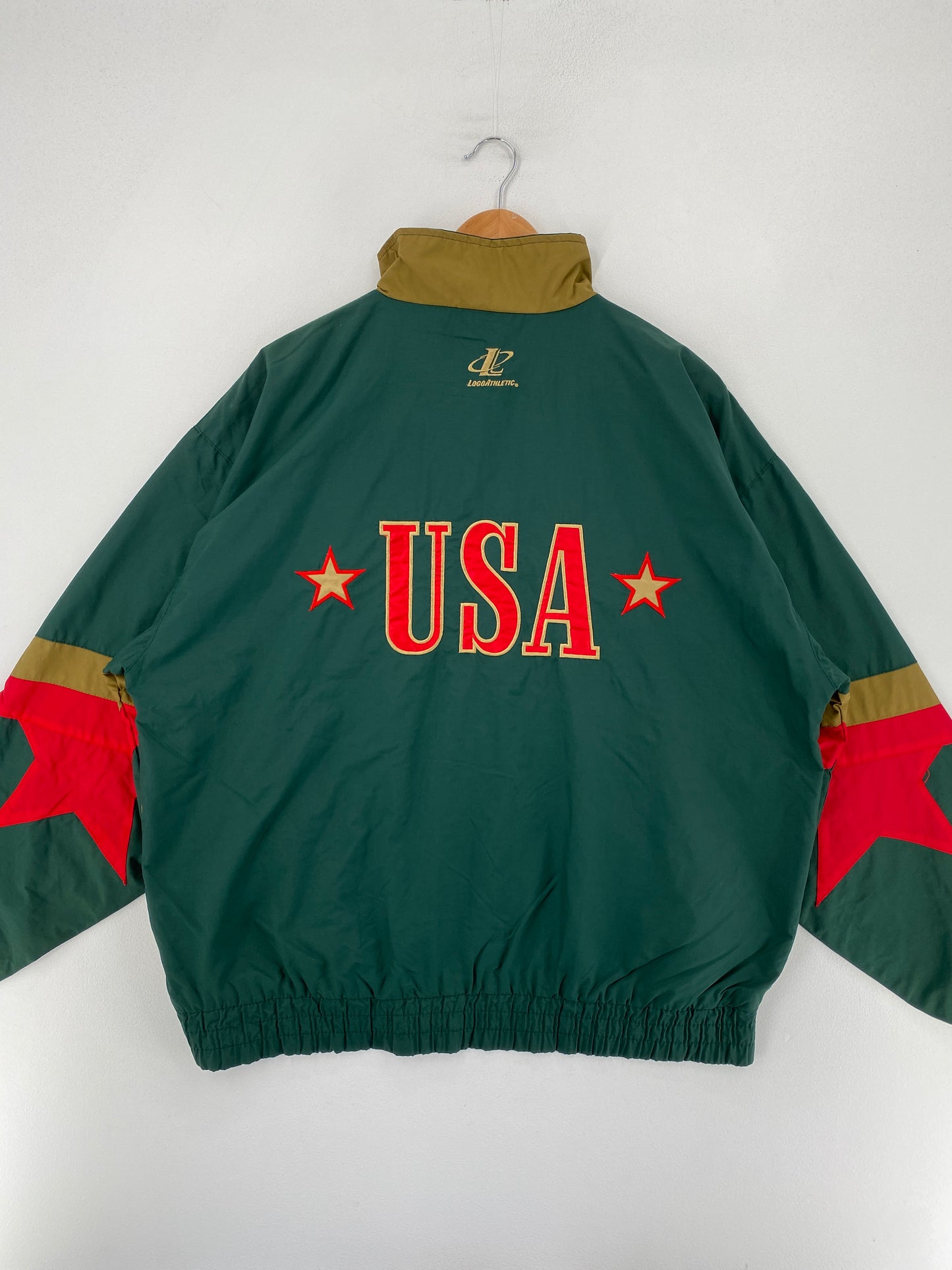 1996 ATLANTA OLYMPIC Size L Vintage Nylon Jacket / F9261N