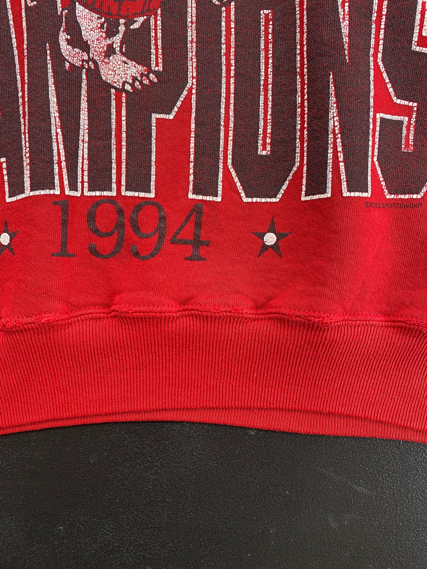 1994 WISCONSIN BADGERS Size L Vintage College Sweat-shirt / G6140S