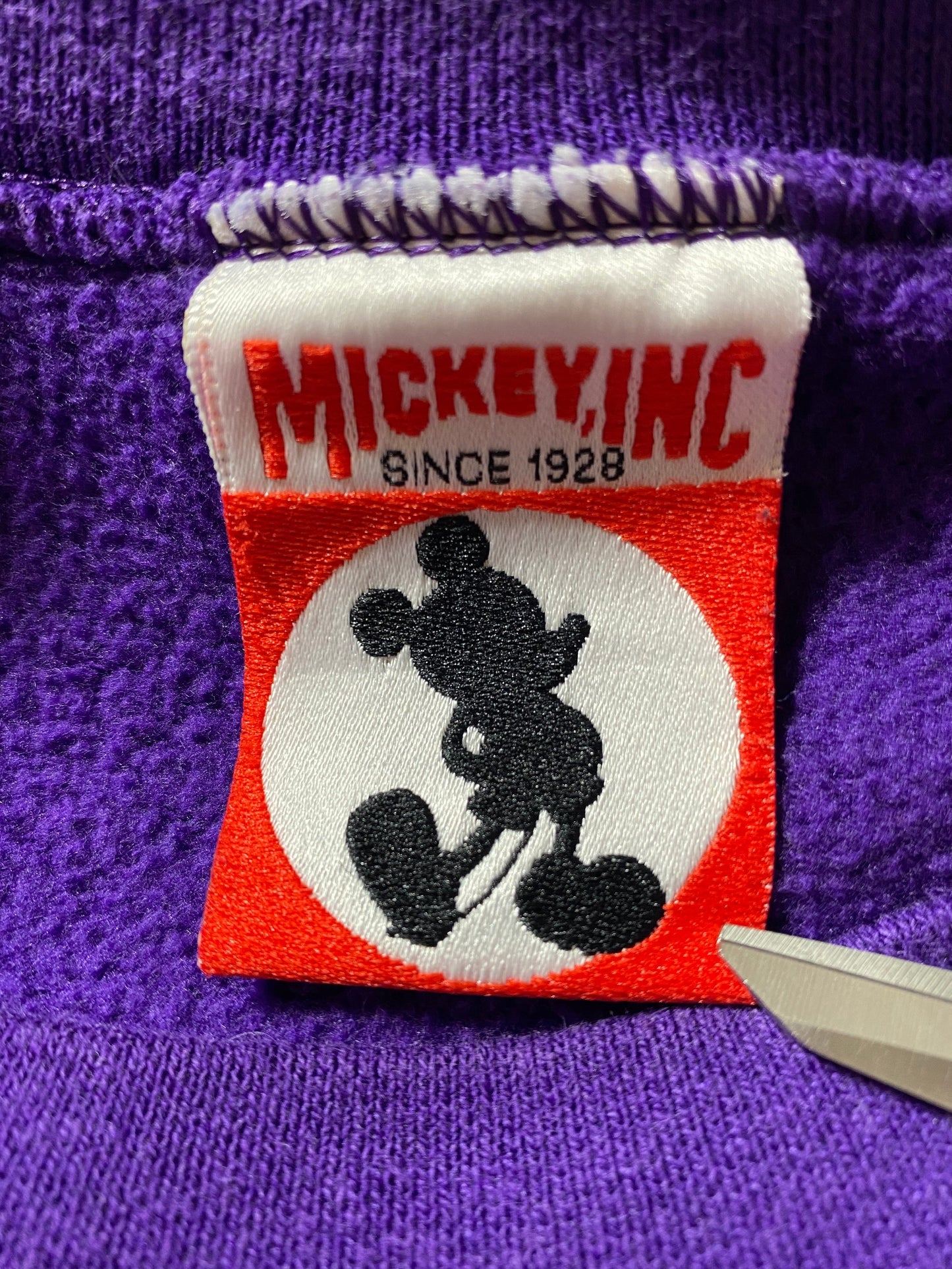 90's DISNEY MICKEY Made in USA Size XL Vintage Sweat-Shirt / G5546S