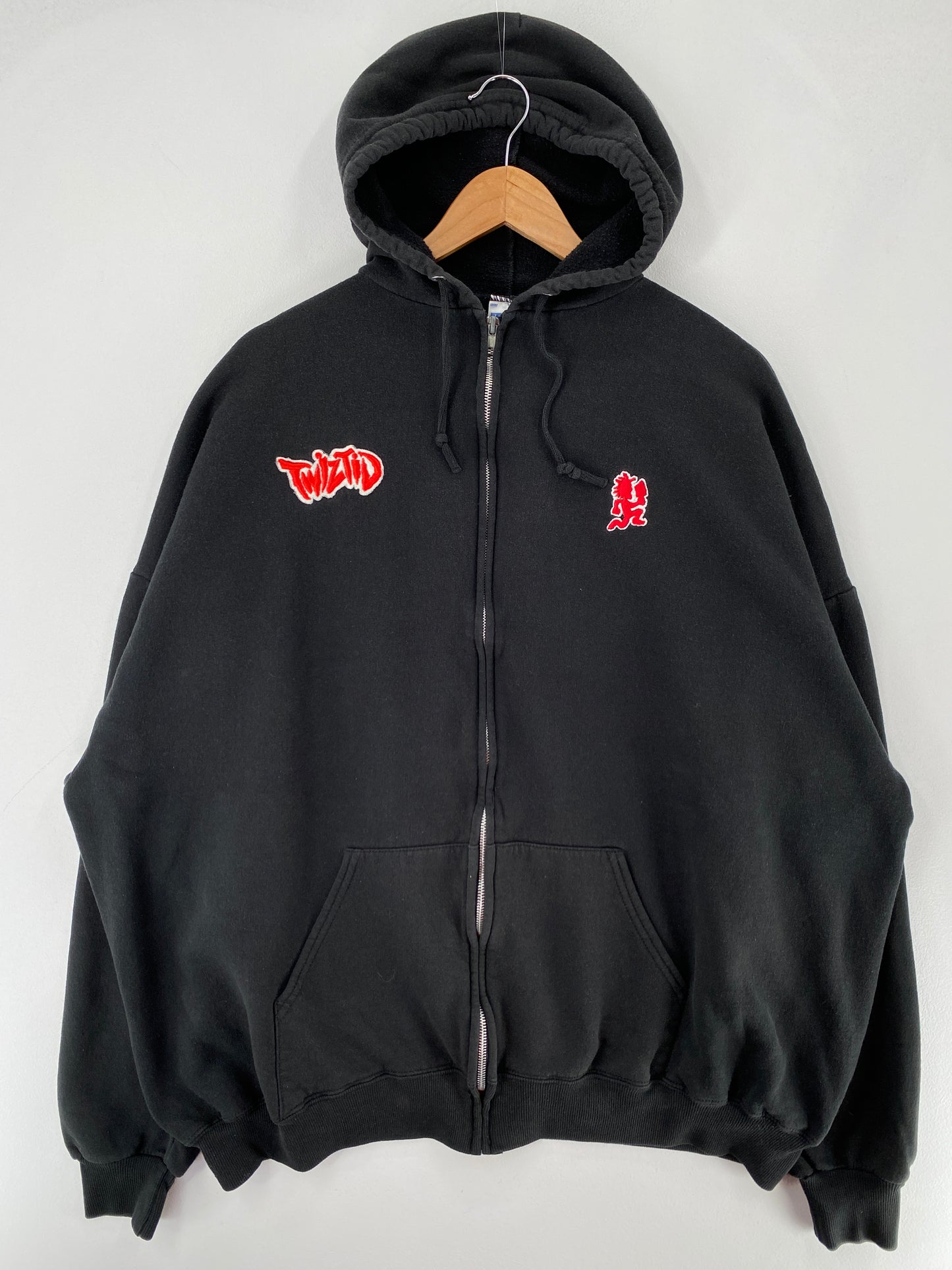 00’ TWIZTID Size XXXL Music Zip-up Sweat-shirt / F6425S