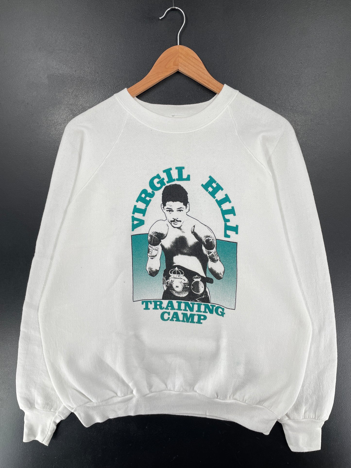 90's VIRGIL HILL Made in USA Size XL Vintage Sweat Shirt / G5707S
