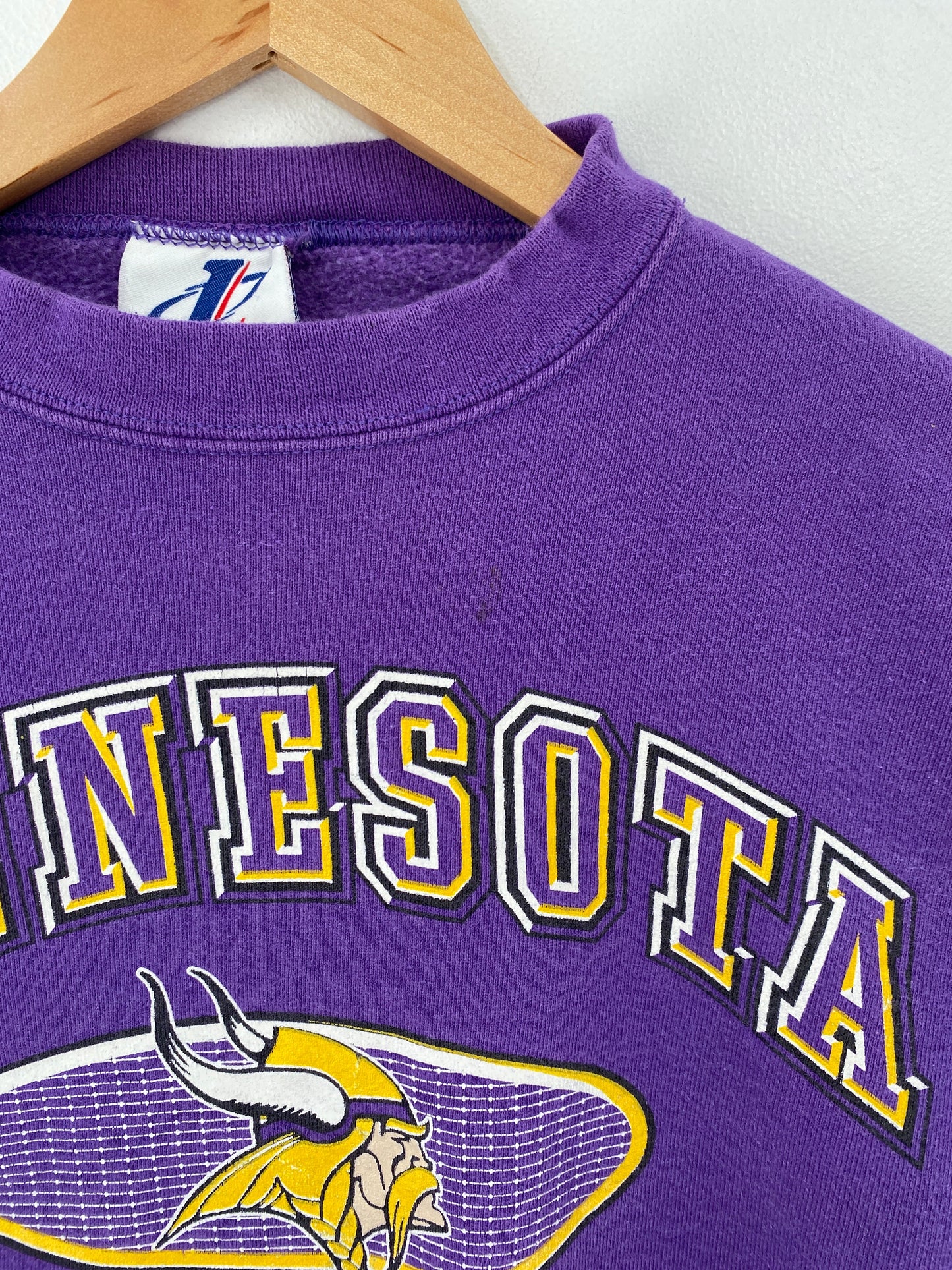 90's MINNESOTA VIKINGS Made in USA Size XL Vintage NFL Sweat-shirt / G4023S