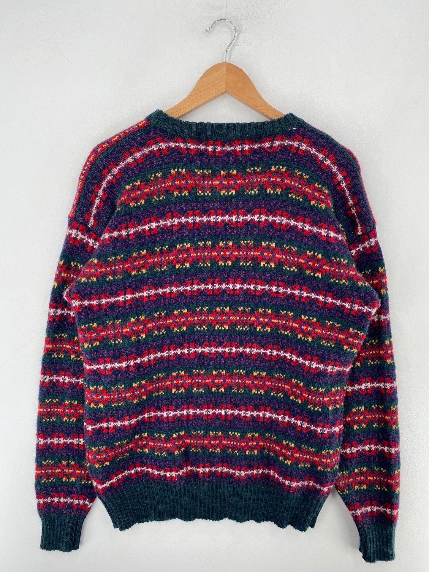 90’s RALPH LAUREN CHAPS Size L Wool Knit Sweater / G5311K