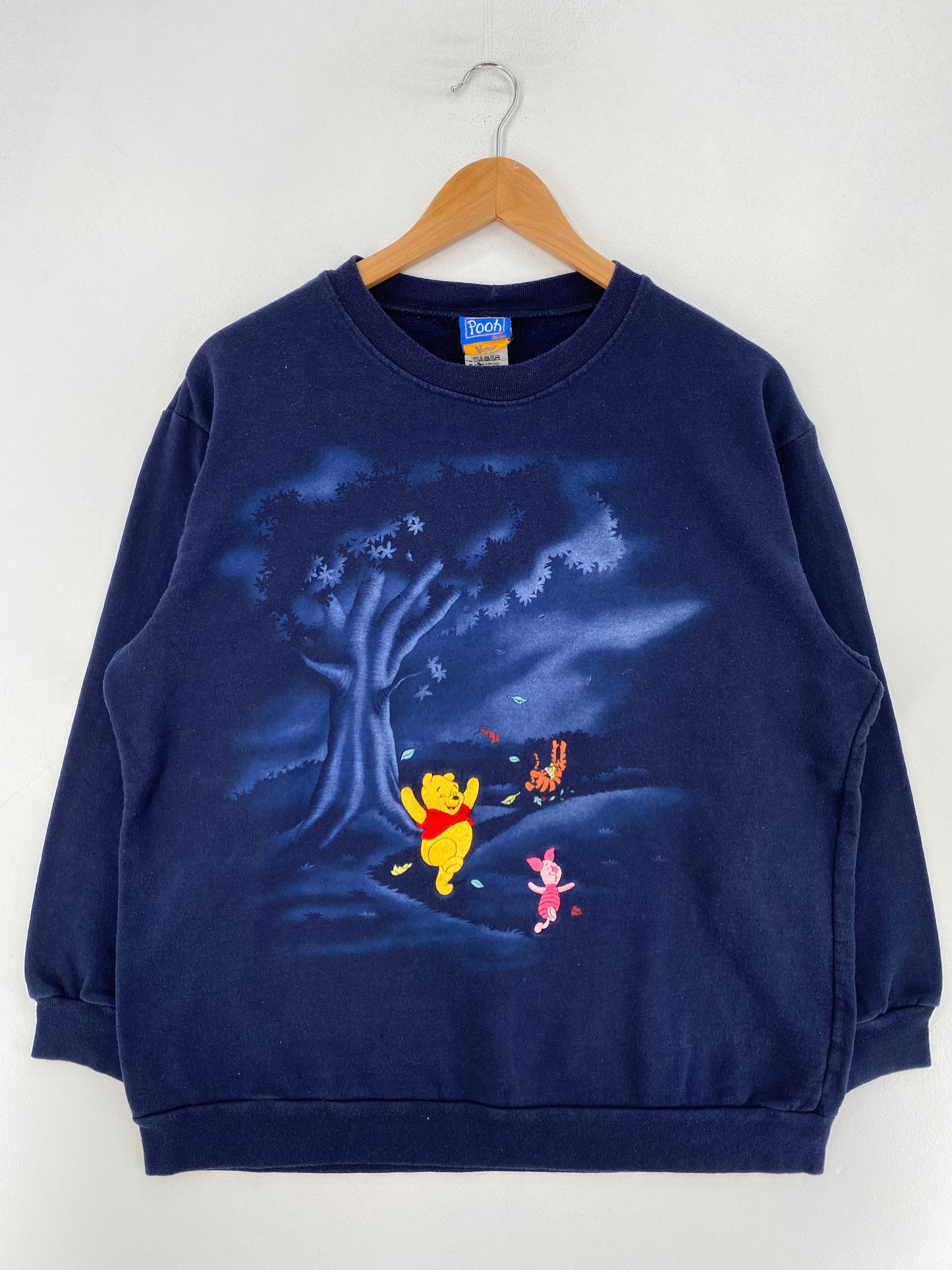 Vintage DISNEY POOH Size Ladies XL Sweat-shirt / F9177S