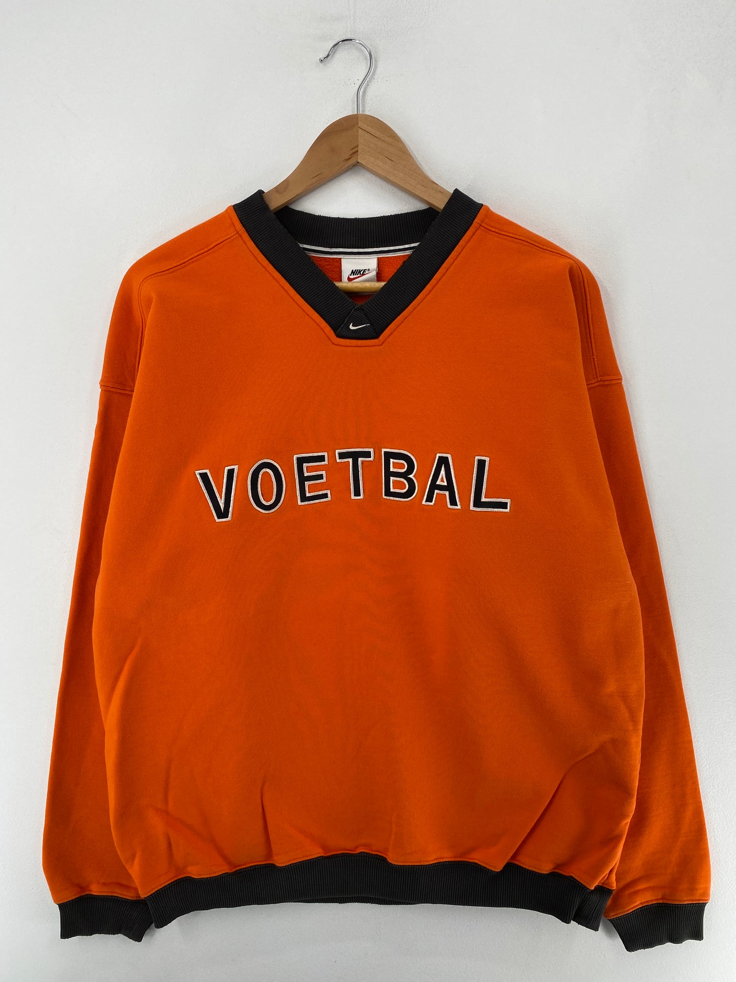 90's NIKE SOCCER IN DUTCH Size L Vintage Sweat-Shirt / F6733S