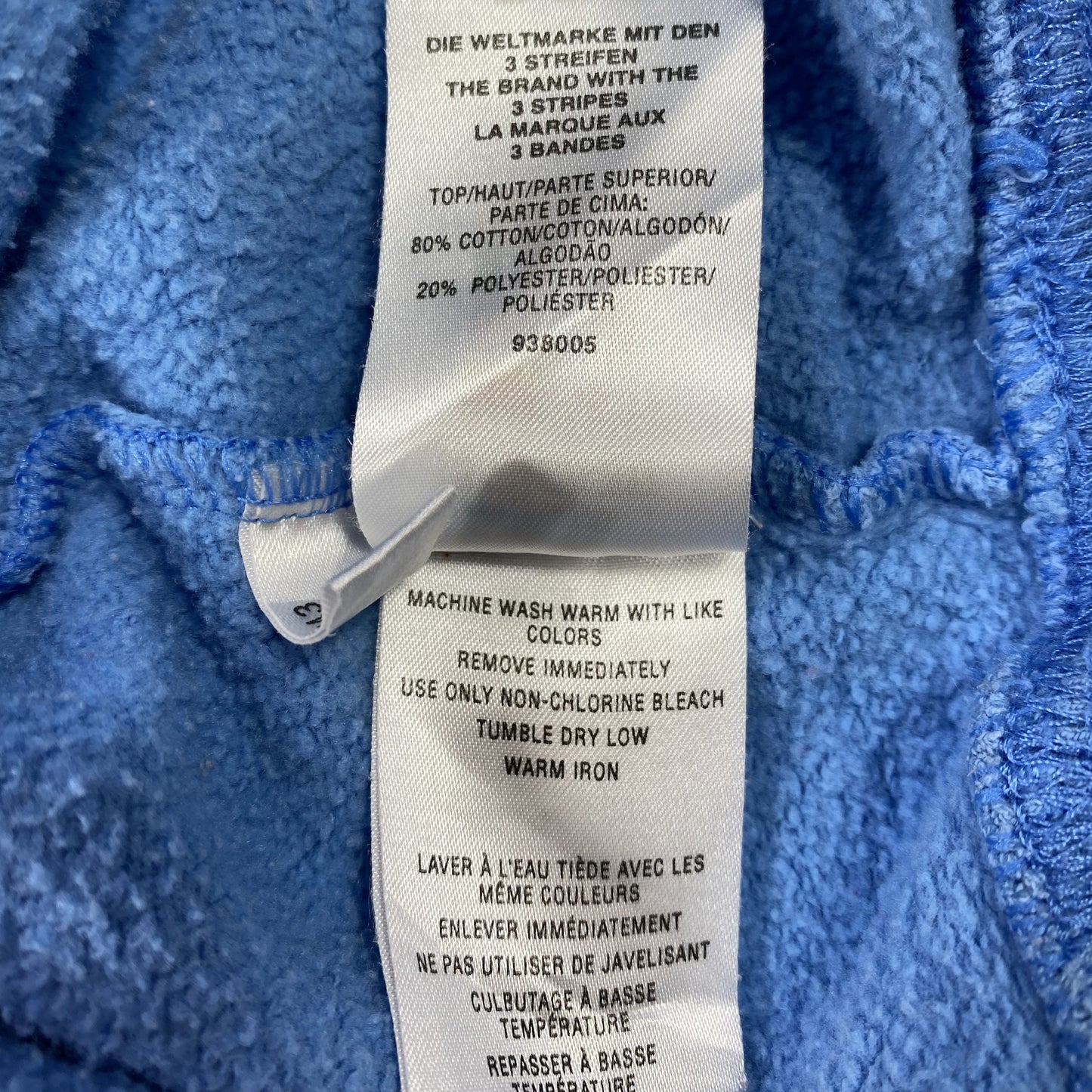 (L) 00' ADIDAS Vintage Hoodie Sweatshirt / A0056S