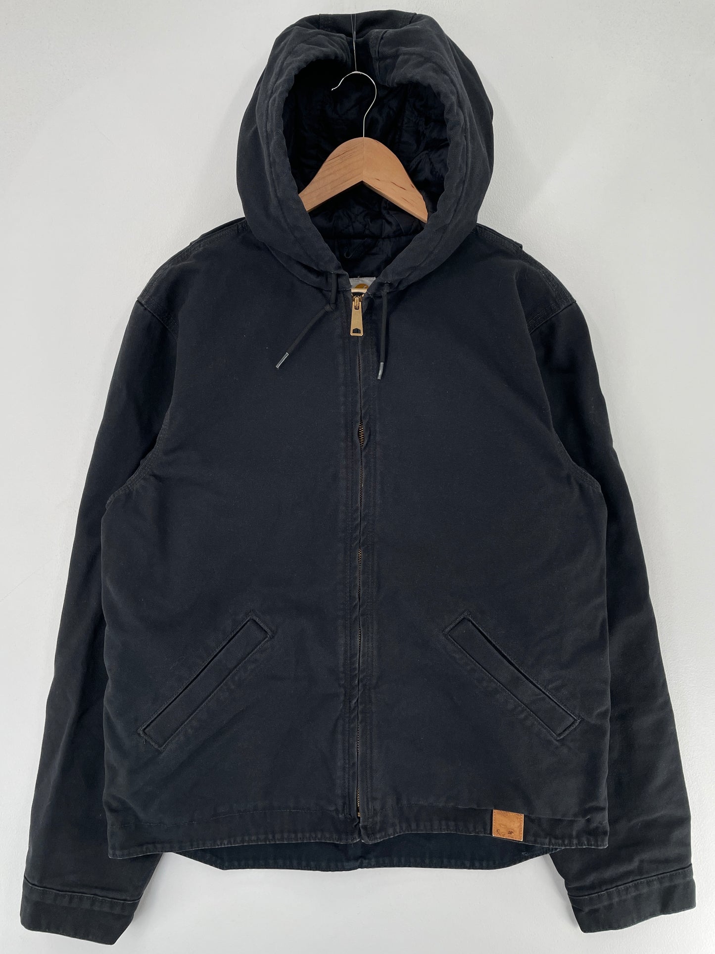 Vintage CARHARTT Size M Zip-Up Hoodie Duck Jacket / F3631J