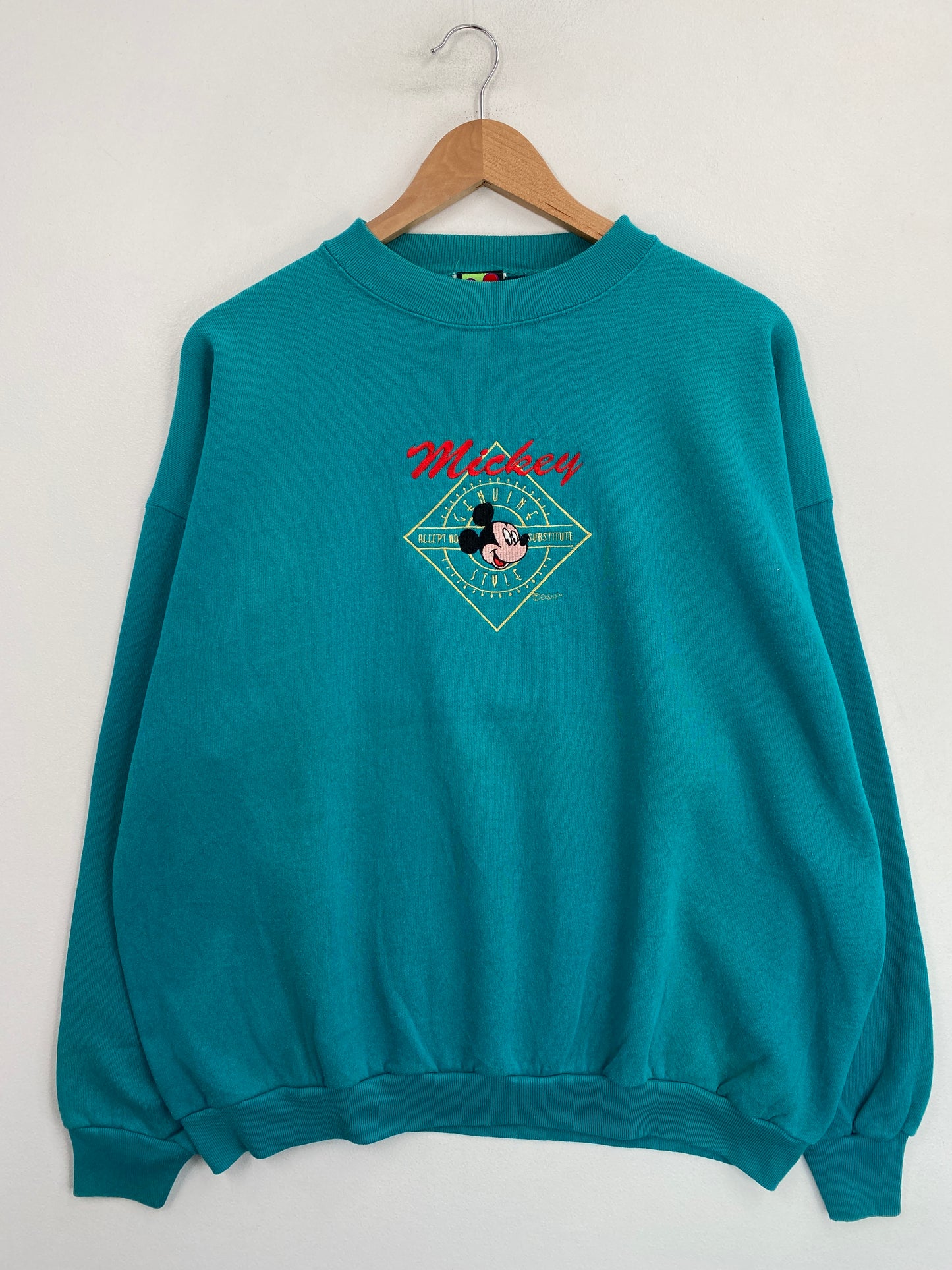 90's DISNEY MICKEY Made in USA Size XL Vintage Sweat-Shirt / G6196S