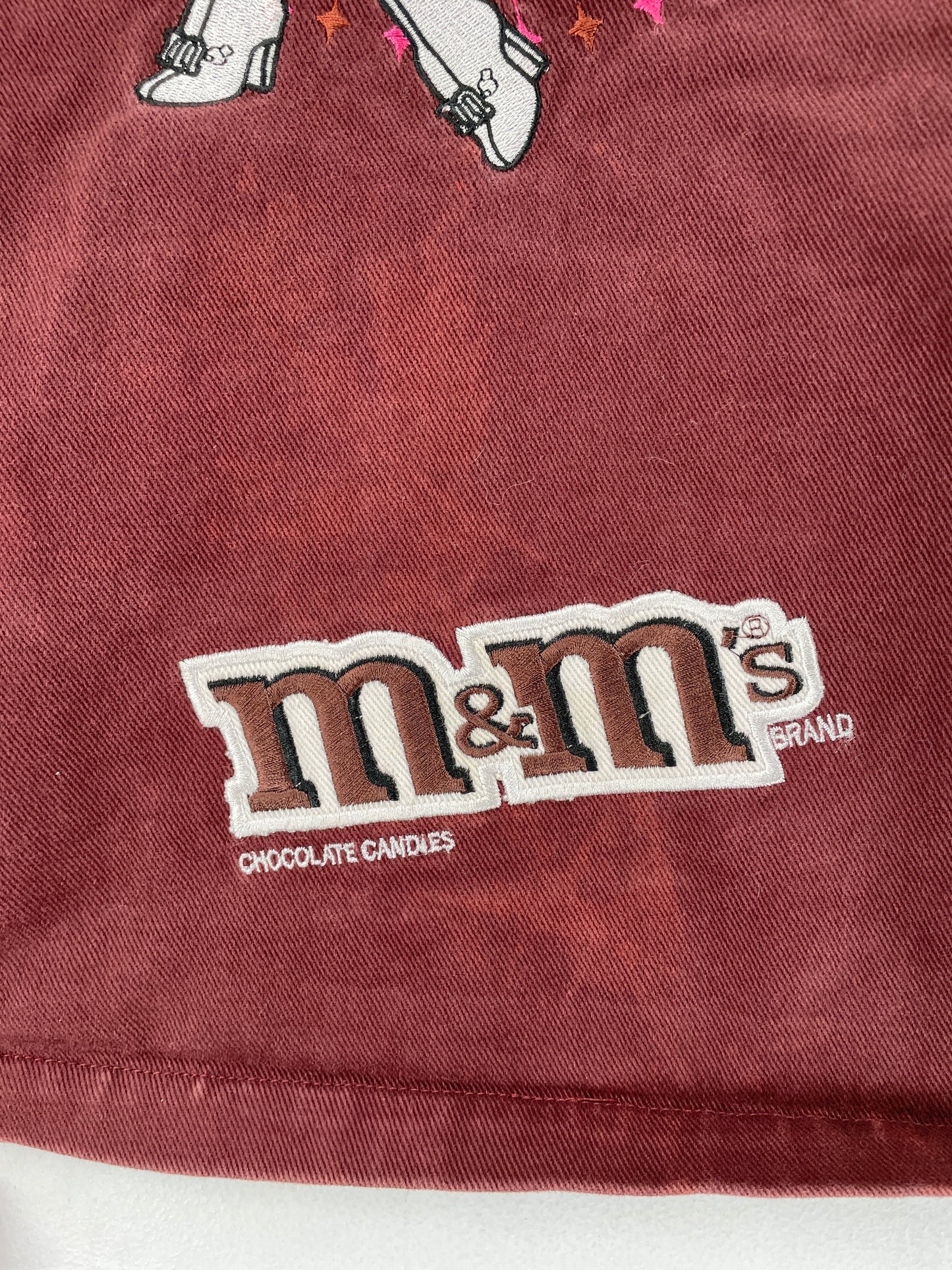.Vintage M&M's Size L (Kids) Racing Jacket / F2647J