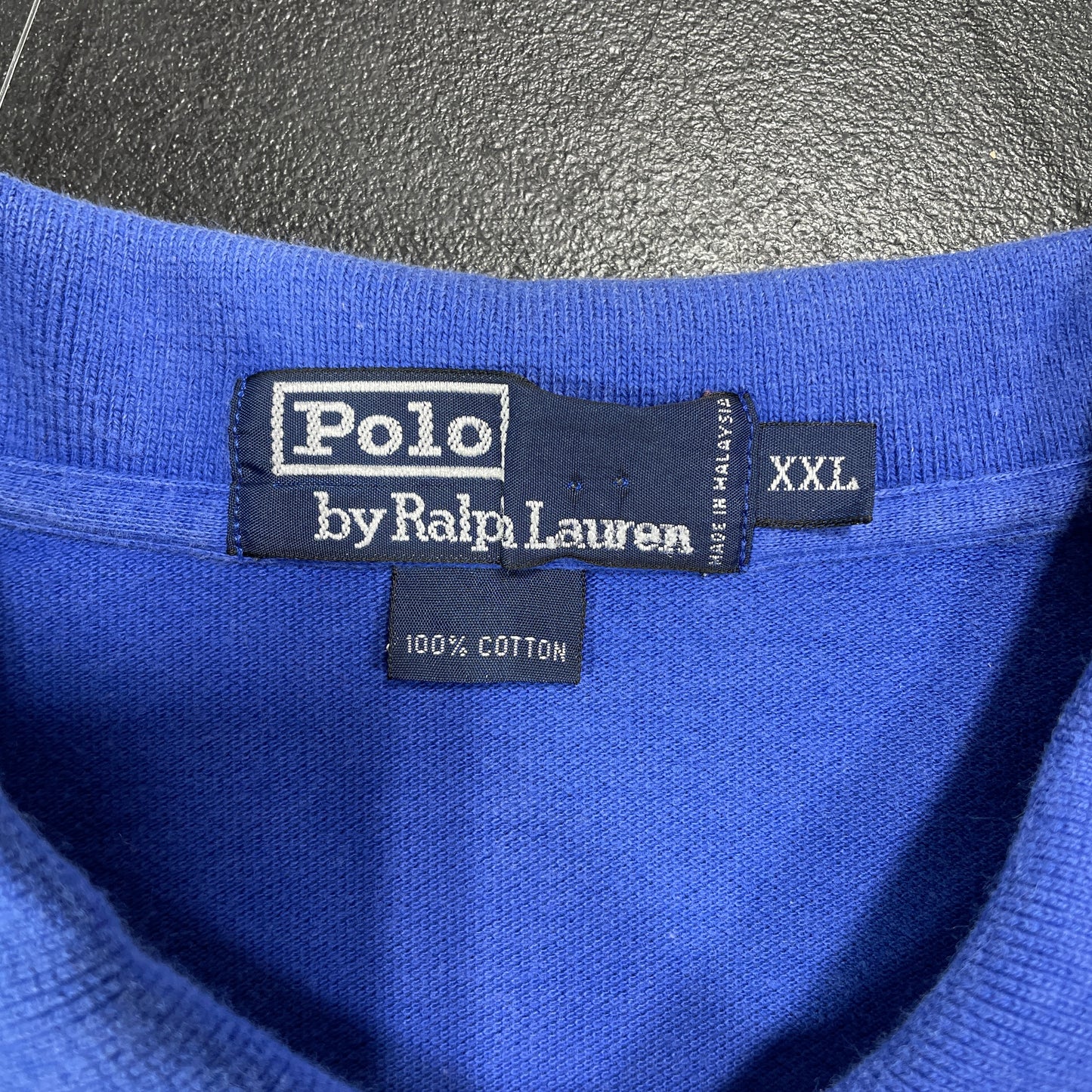 (XXL) 90’s POLO RALPH LAUREN Vintage Long Sleeve Polo-Shirt / A1541R