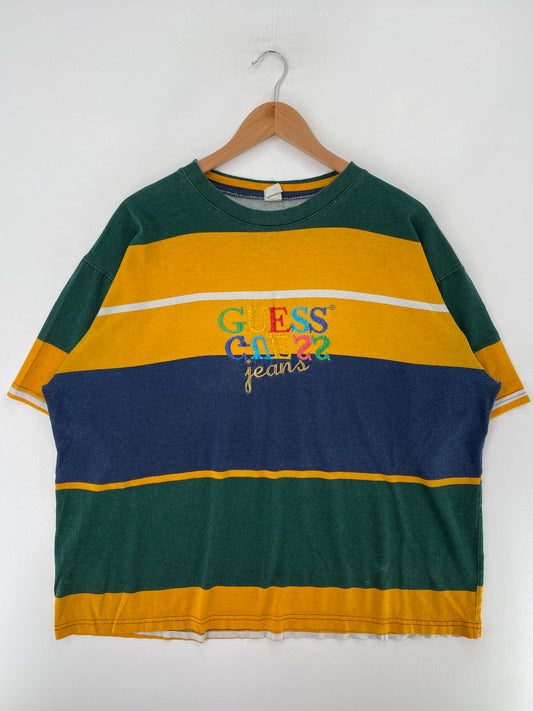 90’s Remake GUESS Made in USA Size Approx. XL Vintage T-shirts / F8513T