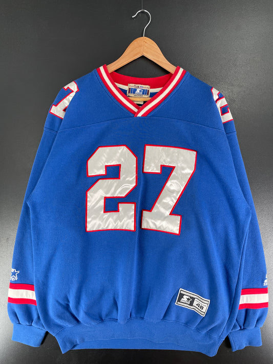 90’s STARTER x NEW YORK GIANTS HAMPTON Size L NFL Sweat-shirt / F4608S
