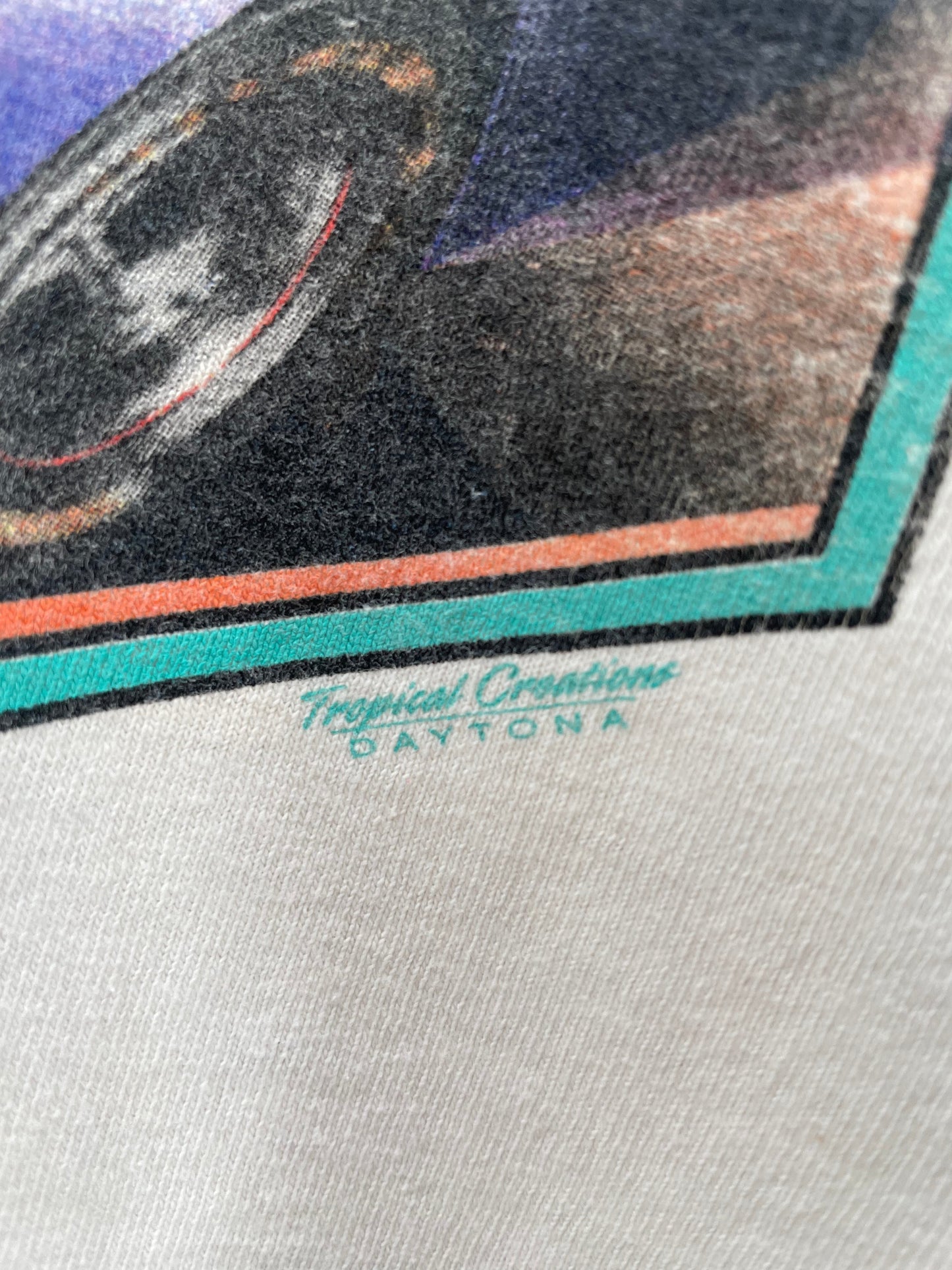 .2001 DAYTONA BEACH FLORIDA Made in USA Size XL Vintage Racing Tank-Top / E8219T