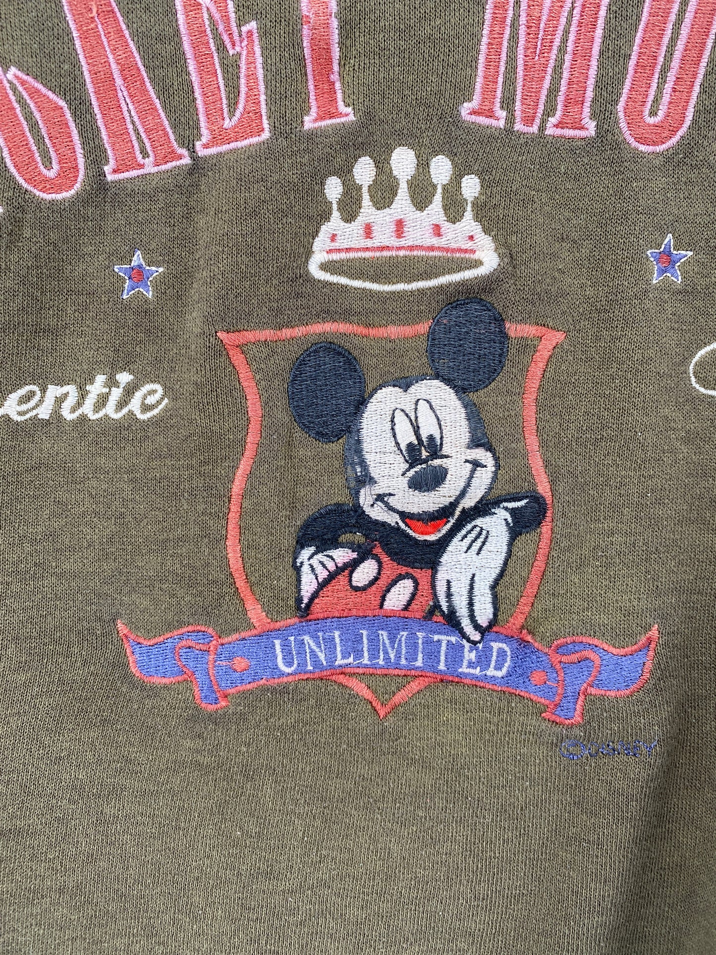 90's DISNEY MICKEY Size XL Vintage Sweat-shirt / F6171S