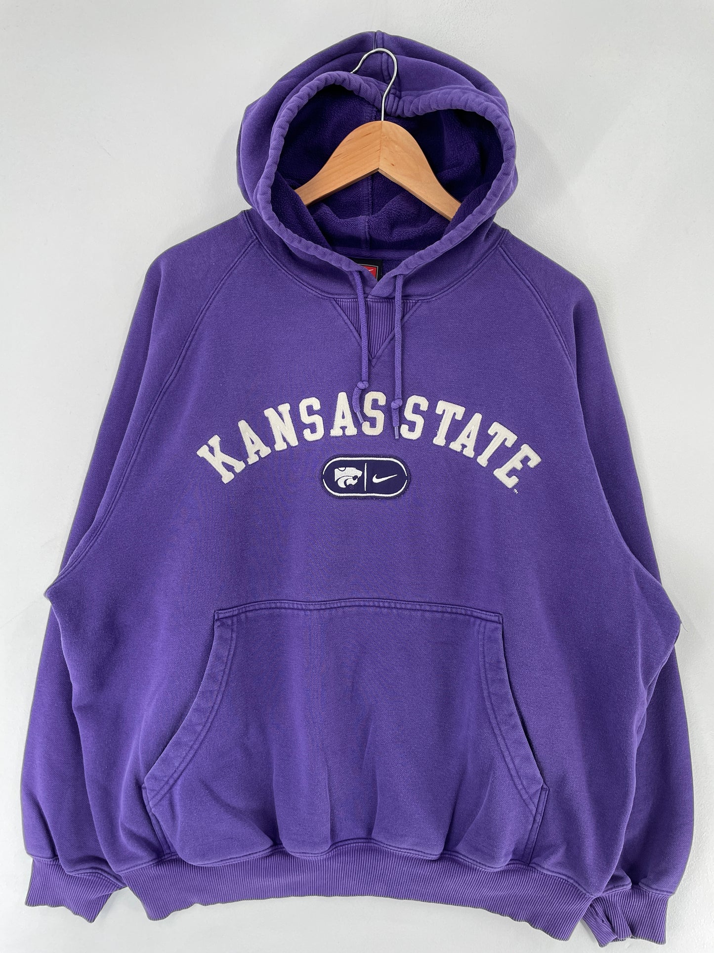 00' NIKE x KANSAS STATE Size M Vintage College Sweat-shirt / F2533S