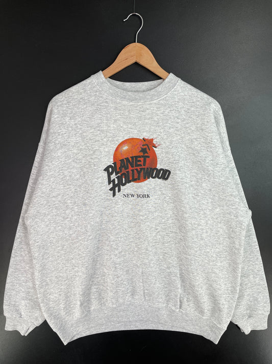 1991 PLANET HOLLYWOOD Size Approx.XL Vintage Sweat-shirt / F2325S