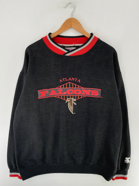 90’s STARTER X ATLANTA FALCONS Size L Vintage NFL Sweat-Shirt / G3451S