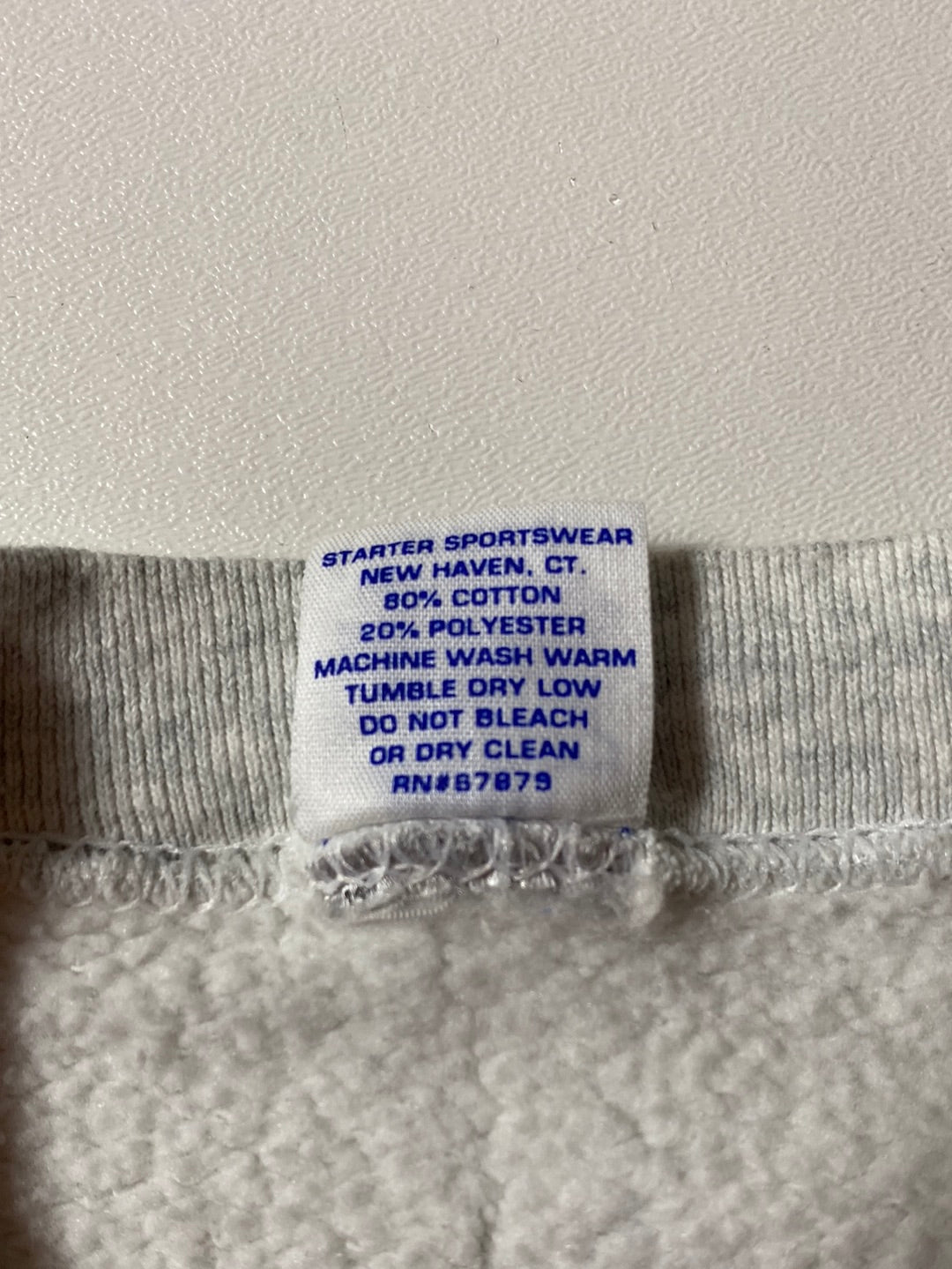 1995 STARTER x ATLANTA BRAVES Made in USA Size L Vintage MLB Sweat-Shirt / G1027S