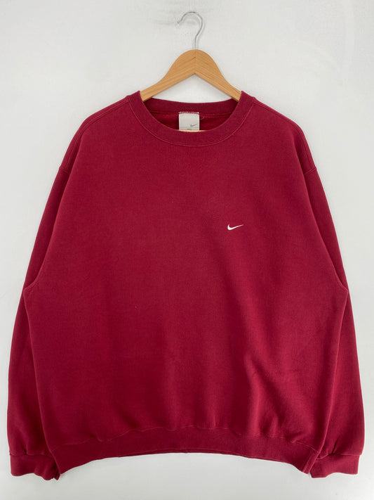90’s NIKE MINI SWOOSH Size XXL Vintage Sweat-shirt / G2277S