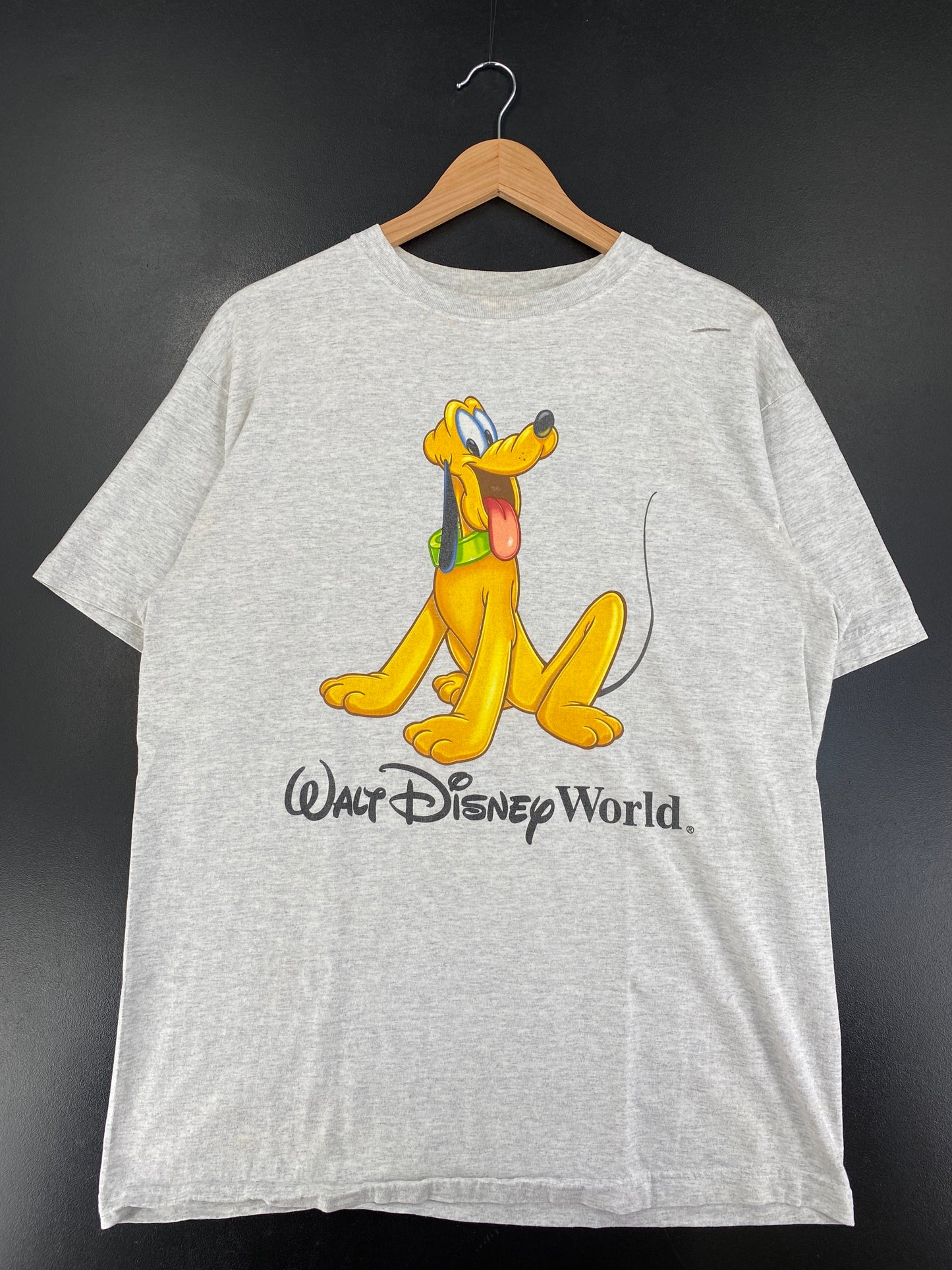 00’ DISNEY PLUTO Approx. Size XL Vintage T-Shirts / G1286T
