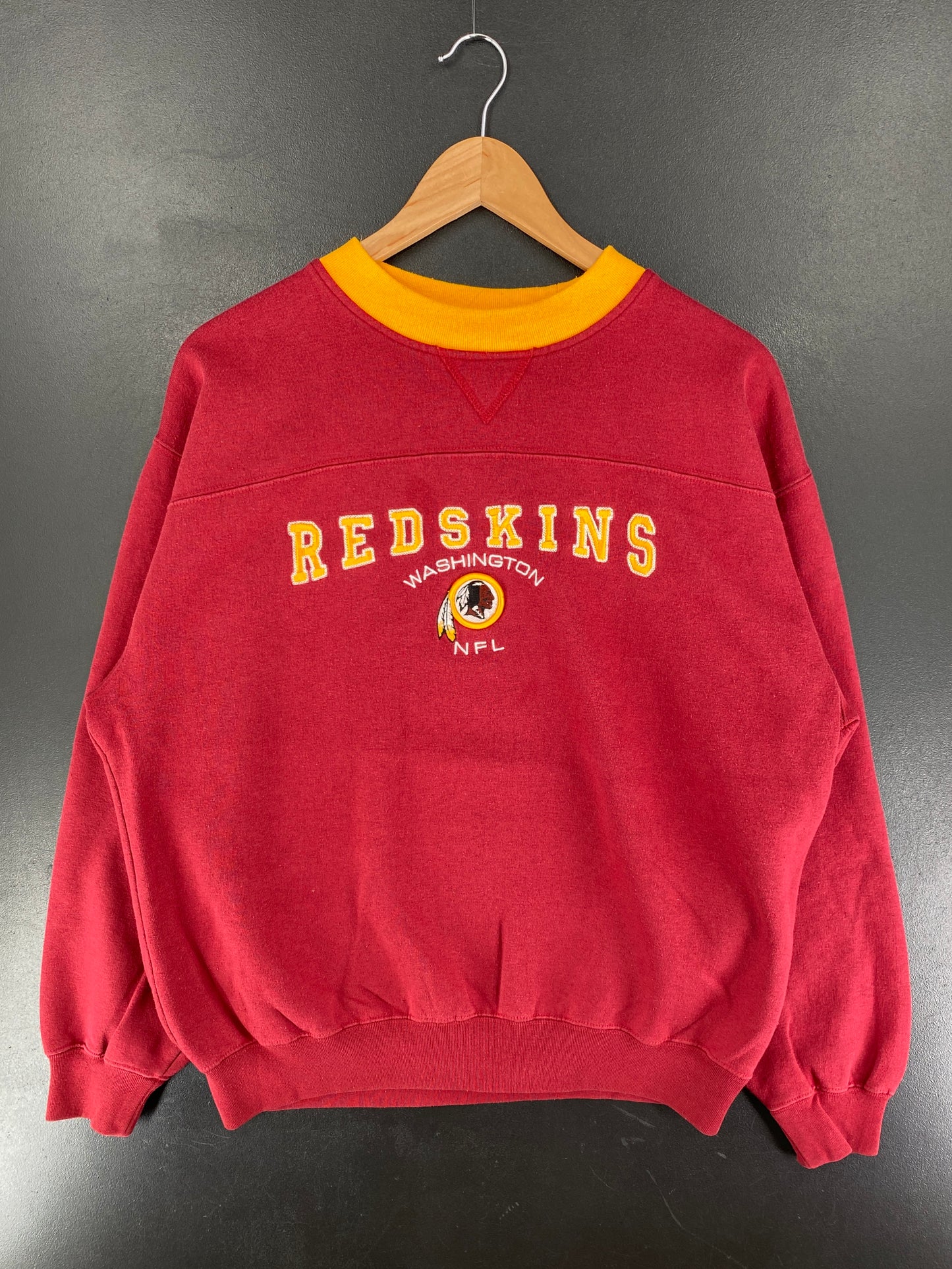 00’ WASHINGTON REDSKINS Size No Tag (Approx.L) NFL Sweat-shirt / F2784S