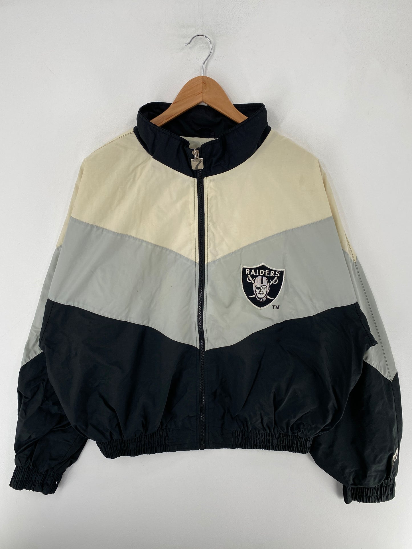 90’s RAIDERS Size XL NFL Nylon Jacket / F6662N