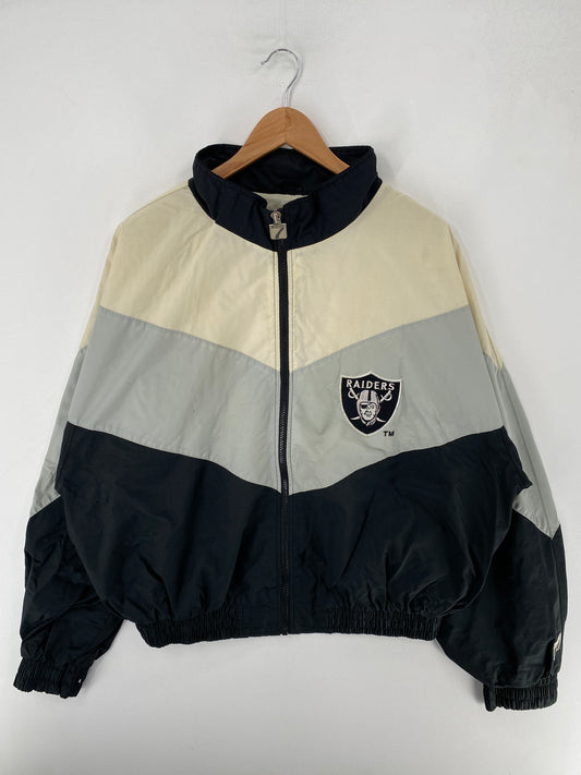 90’s RAIDERS Size XL NFL Nylon Jacket / F6662N