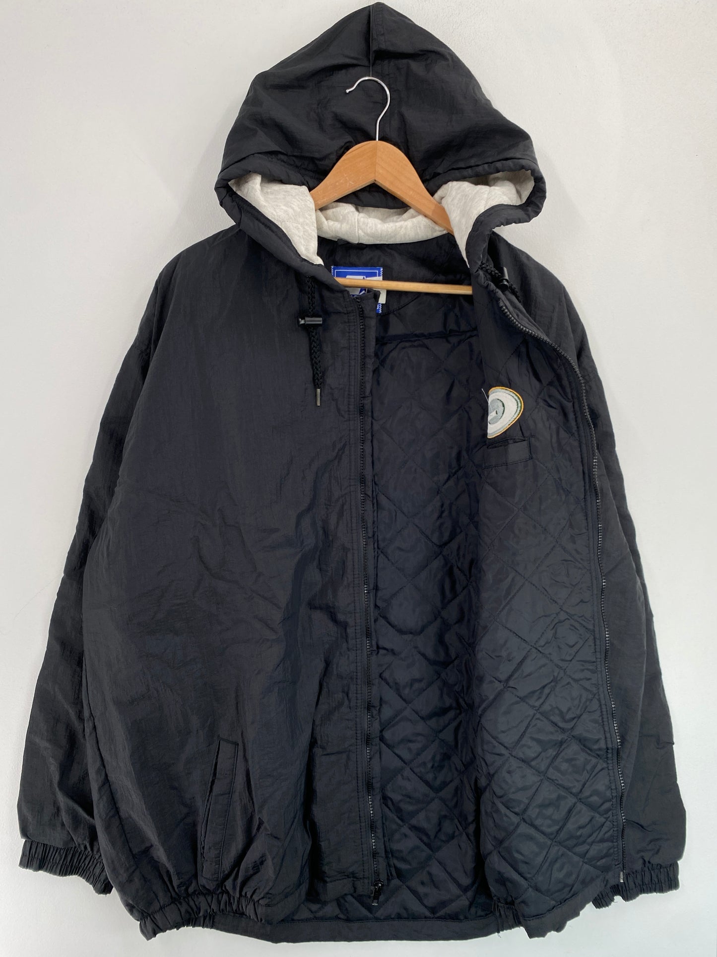 90's STARTER x GREEN BAY PACKERS Made in USA Size XXL NFL Padded Nylon Jacket / G5062N