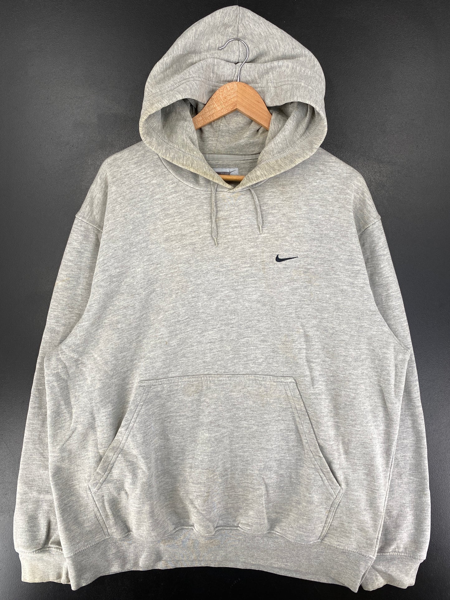 00' NIKE MINI SWOOSH Size L Vintage Hoodie Sweat-shirt / G695S