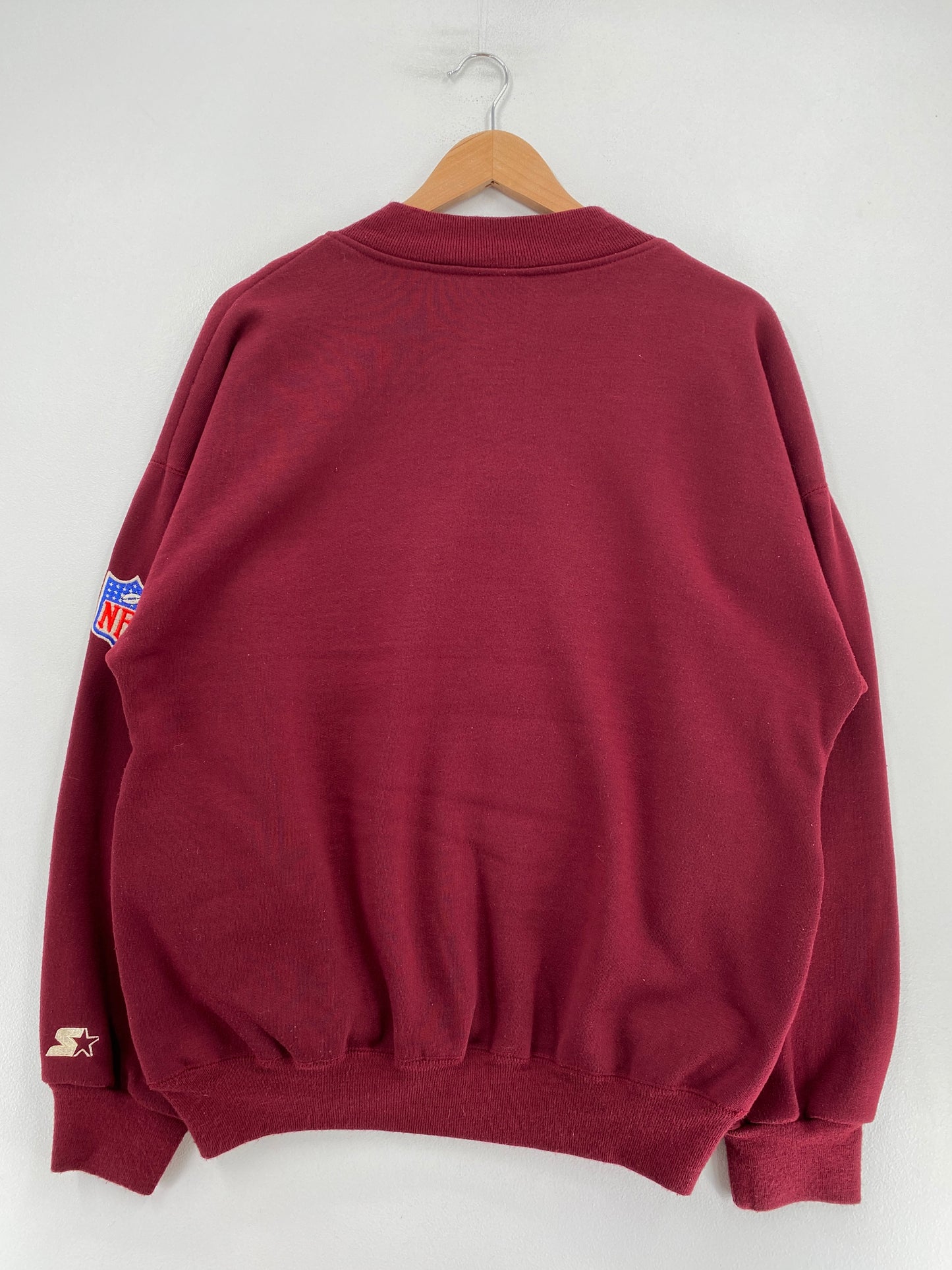 Early 90’s STARTER x WASHINGTON REDSKINS Size L NFL Sweat-Shirt / G3165S