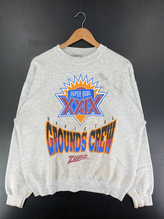 1994 SUPER BOWL Made in USA Size L Vintage Sweat-Shirt / G4176S