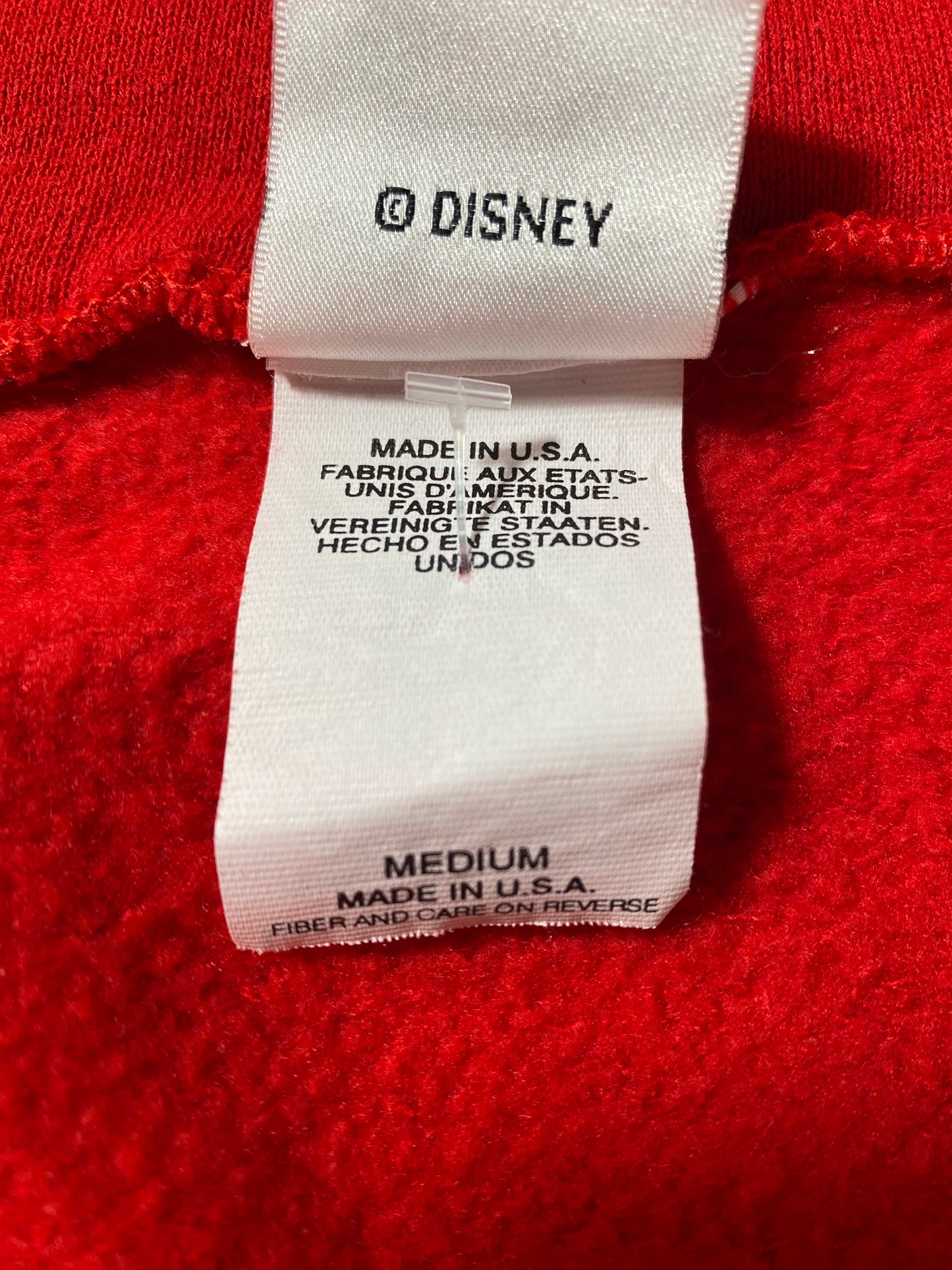 90’s MICKEY Made in USA Size M Vintage DISNEY Sweat-shirt / G6963S