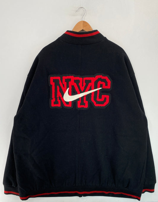 00’ NIKE NYC Size XXXL Vintage Wool Jacket / G5183J