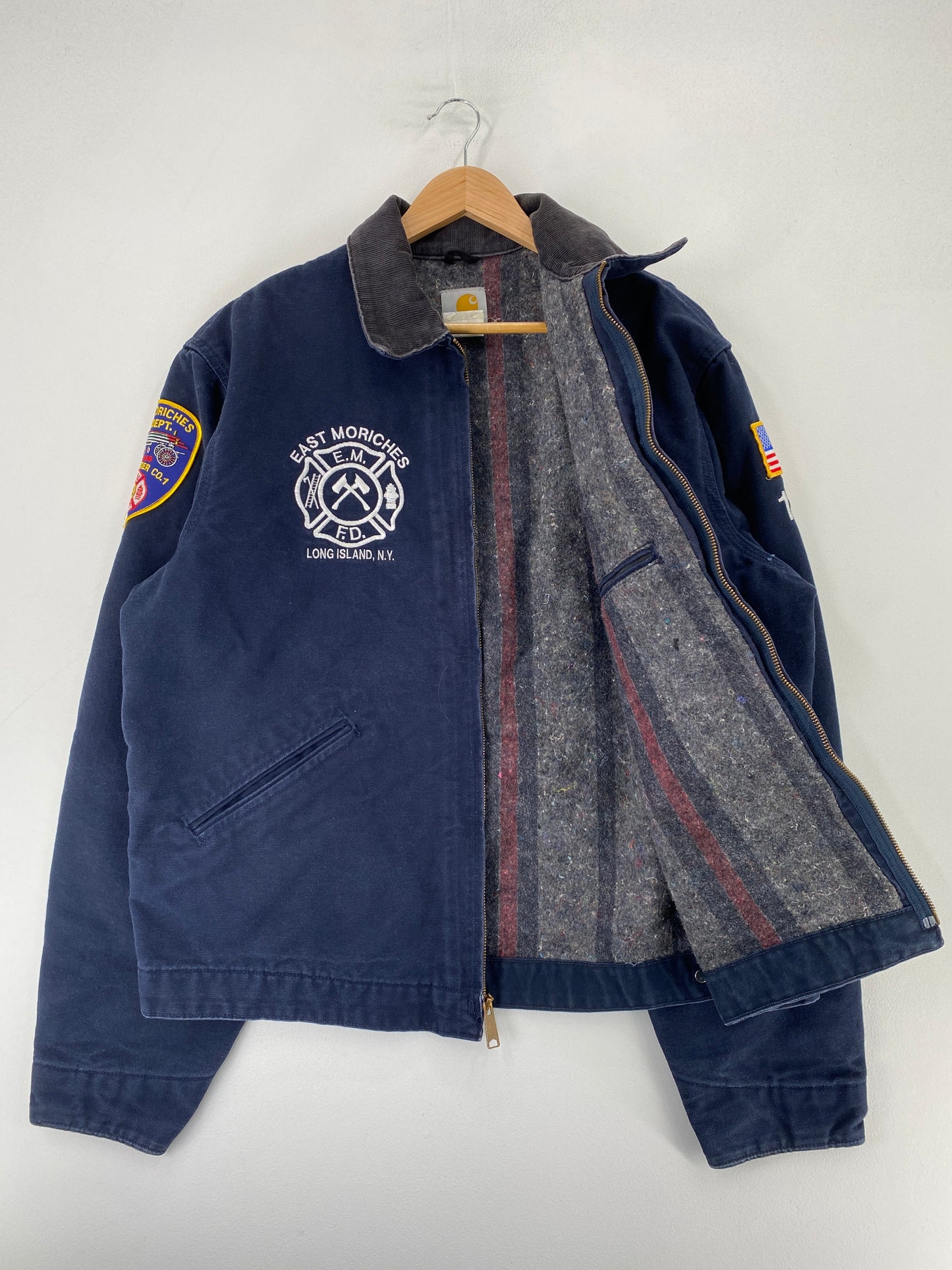 90's CARHARTT Made in USA Size Approx.L Duck Jacket / F9400J