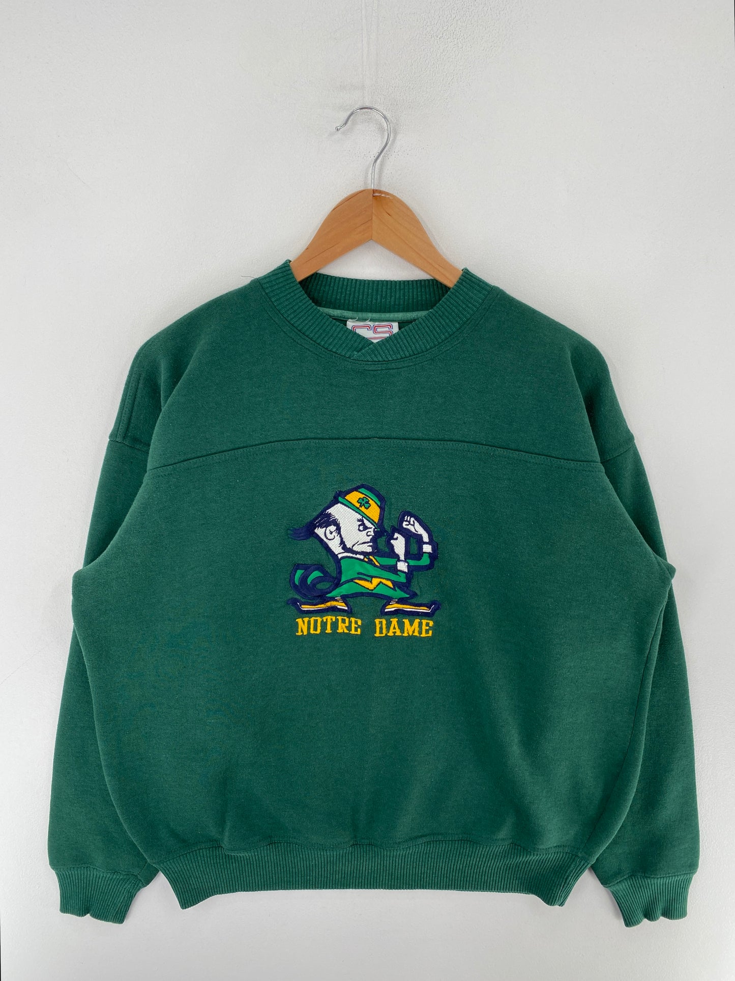 90’s NOTRE DAME Size M Sweat-Shirt / F8671S