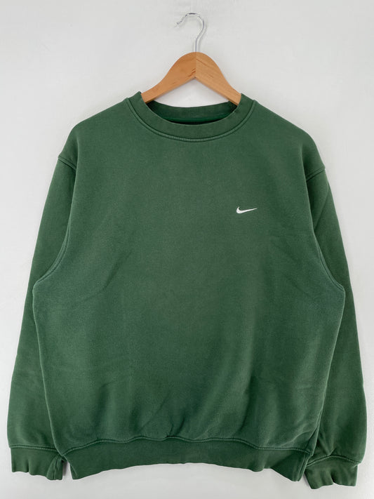 00's NIKE MINI SWOOSH Size M Vintage Sweat-Shirt / F8677S