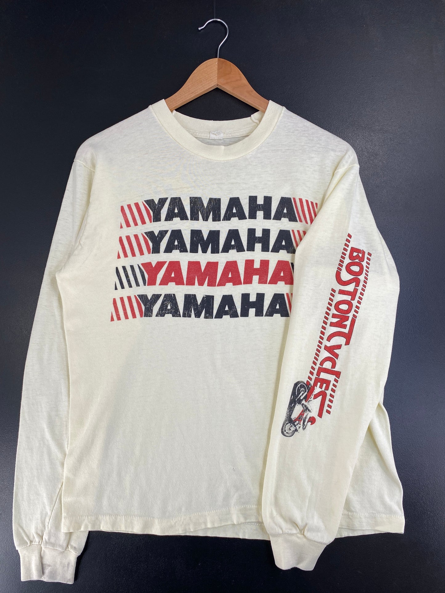 Vintage YAMAHA Size Approx.M Long Sleeve T-Shirt / G2862T