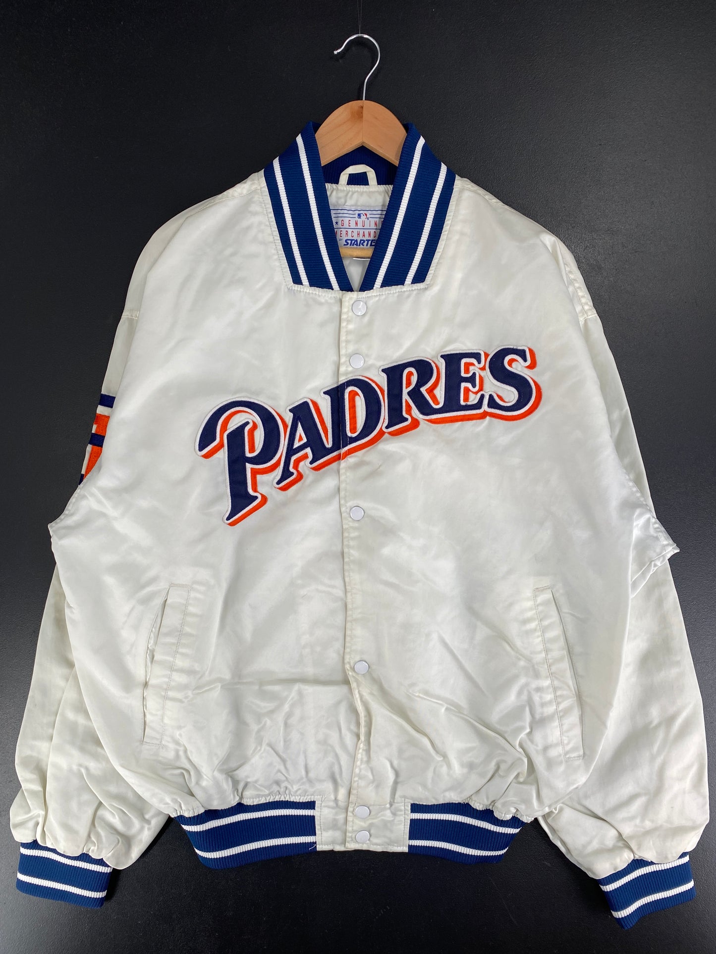 90’s STARTER x SAN DIEGO PADRES Size XL MLB Nylon Jacket / F8998N