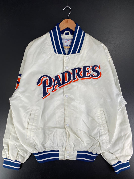 90’s STARTER x SAN DIEGO PADRES Size XL MLB Nylon Jacket / F8998N