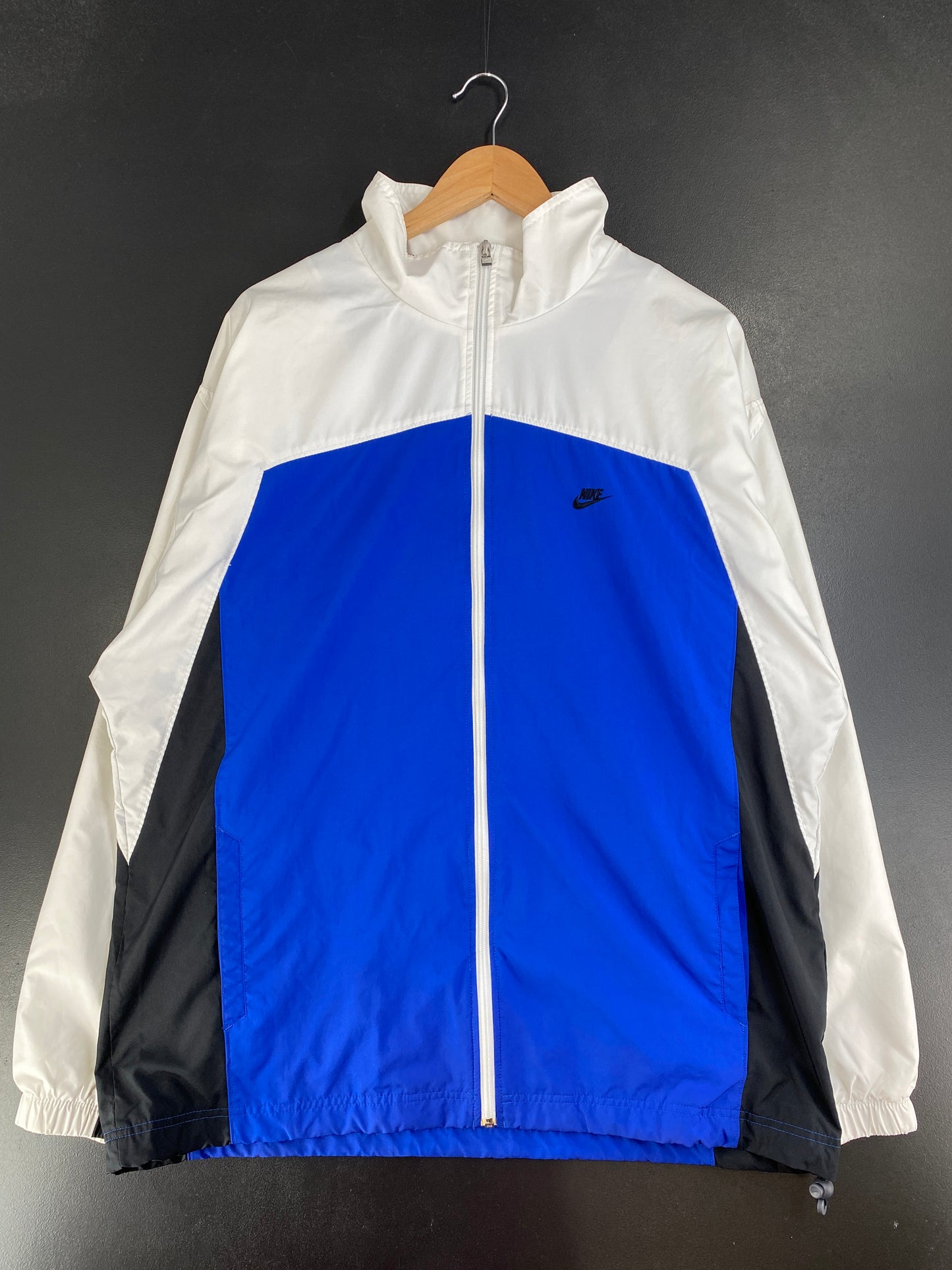 00’ NIKE Size XL Vintage Zip-up Nylon Jacket / G2374N
