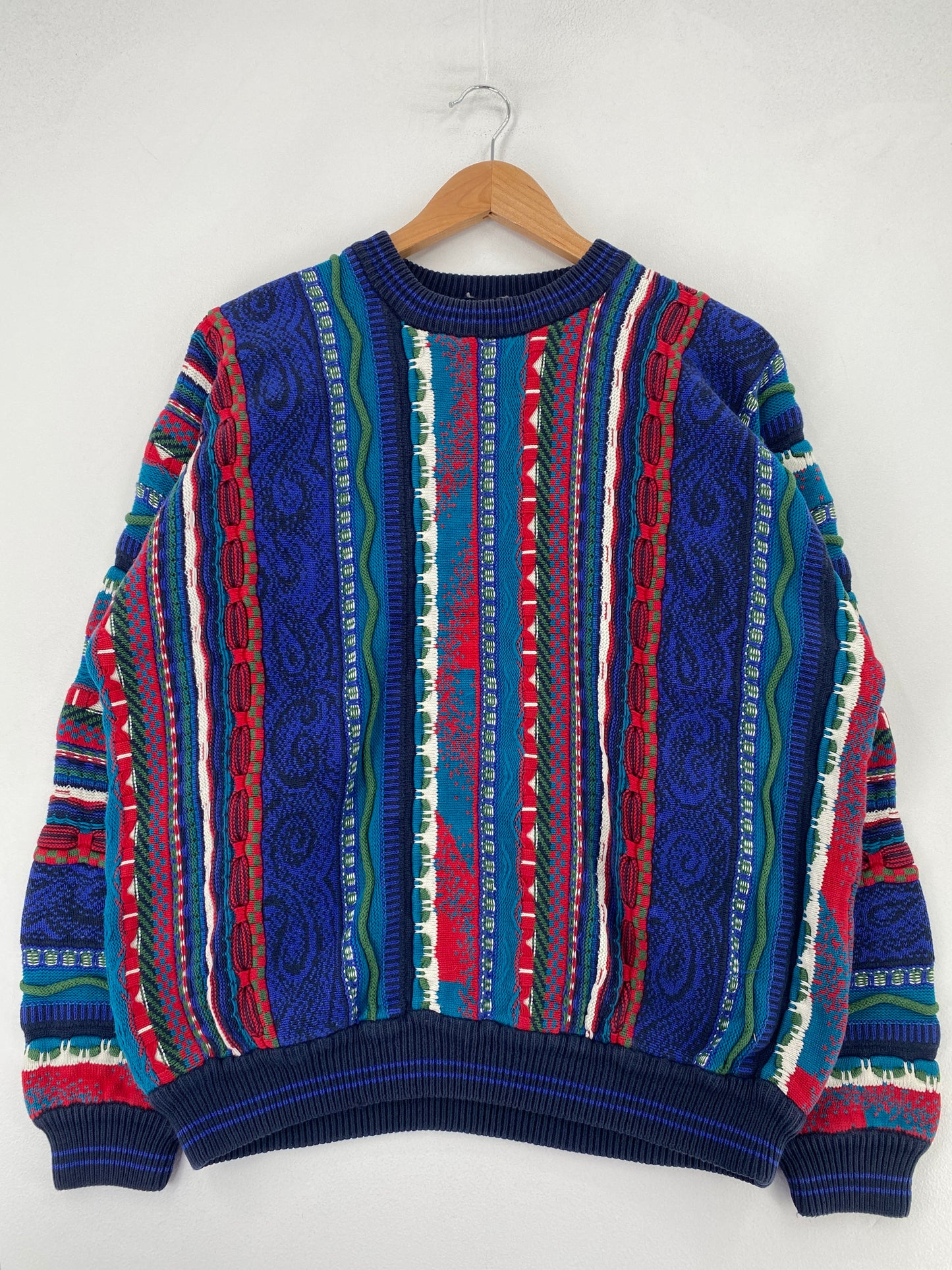 Vintage COOGI STYLE Size L Cotton Knit Sweater / G109K