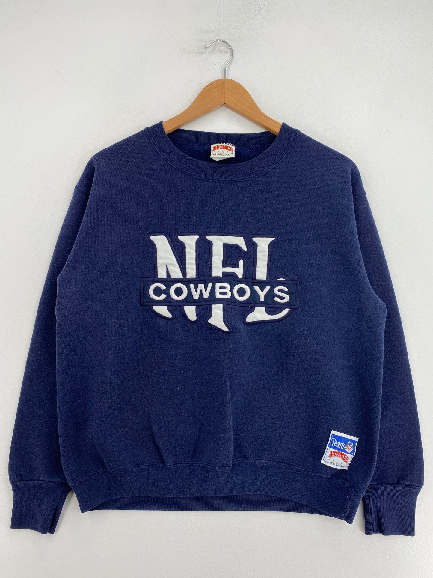 90's DALLAS COWBOYS Made in USA Size M Vintage NFL Sweat-Shirt / G1824S