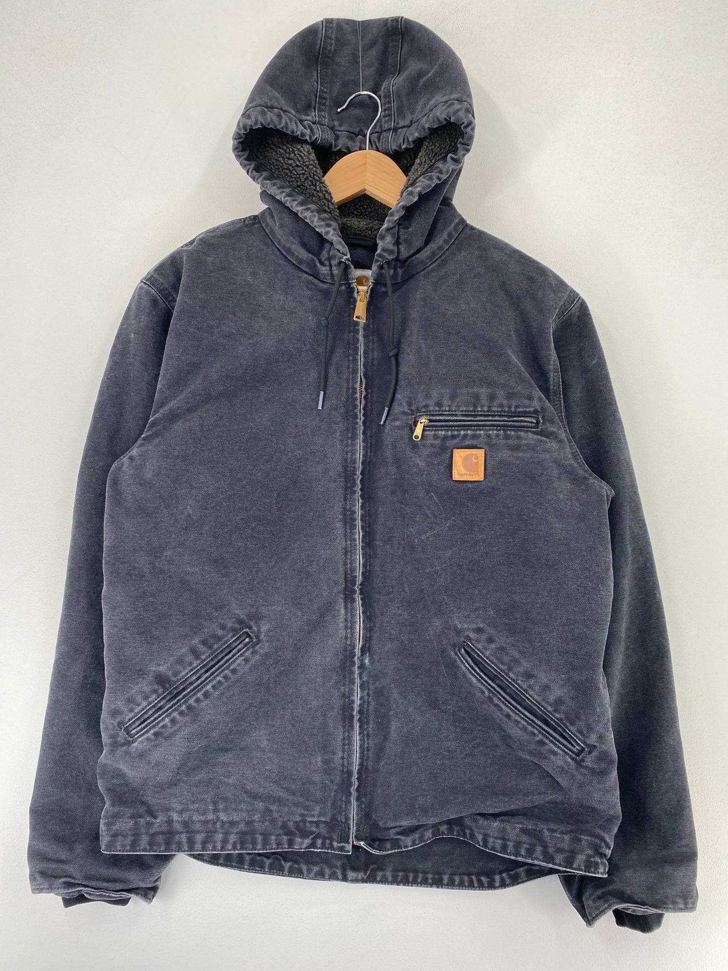 Vintage CARHARTT Size M Duck Hoodie Jacket / F9404J