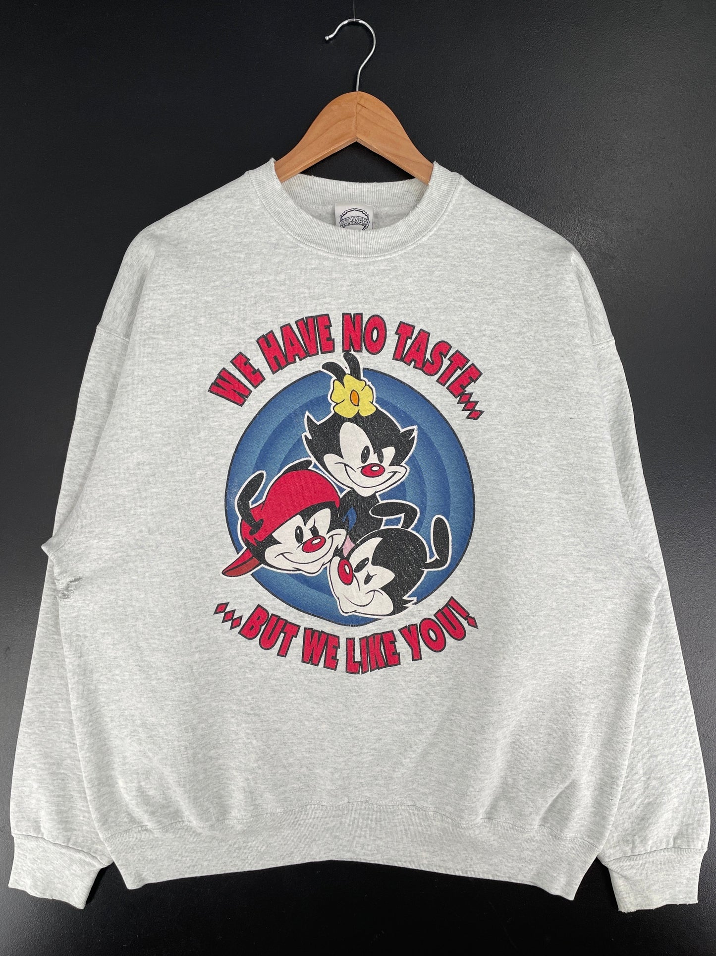 1993 YAKKO WARNER Made in USA Size XL Vintage Sweat-shirt / G3282S