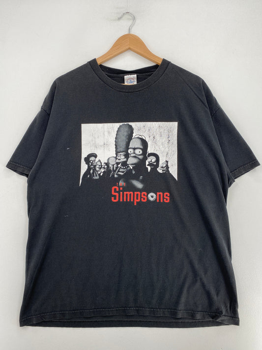 00’ THE SIMPSONS Size XL Vintage T-Shirt / G7378T