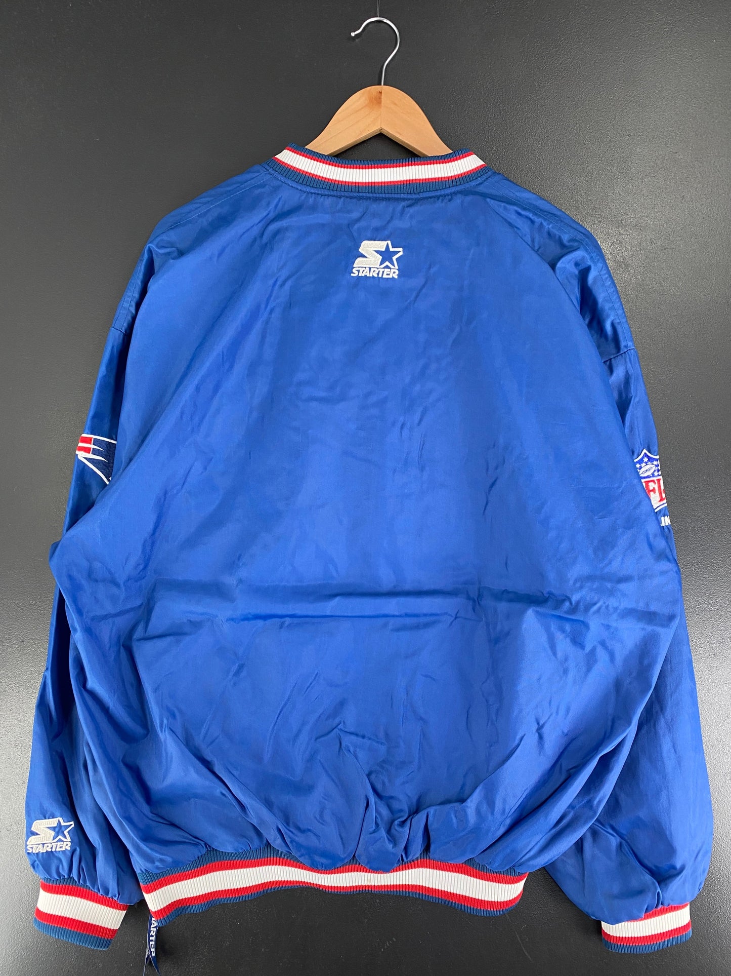 90’s STARTER x NEW ENGLAND PATRIOTS Size XL NFL Nylon Jacket / F9282N